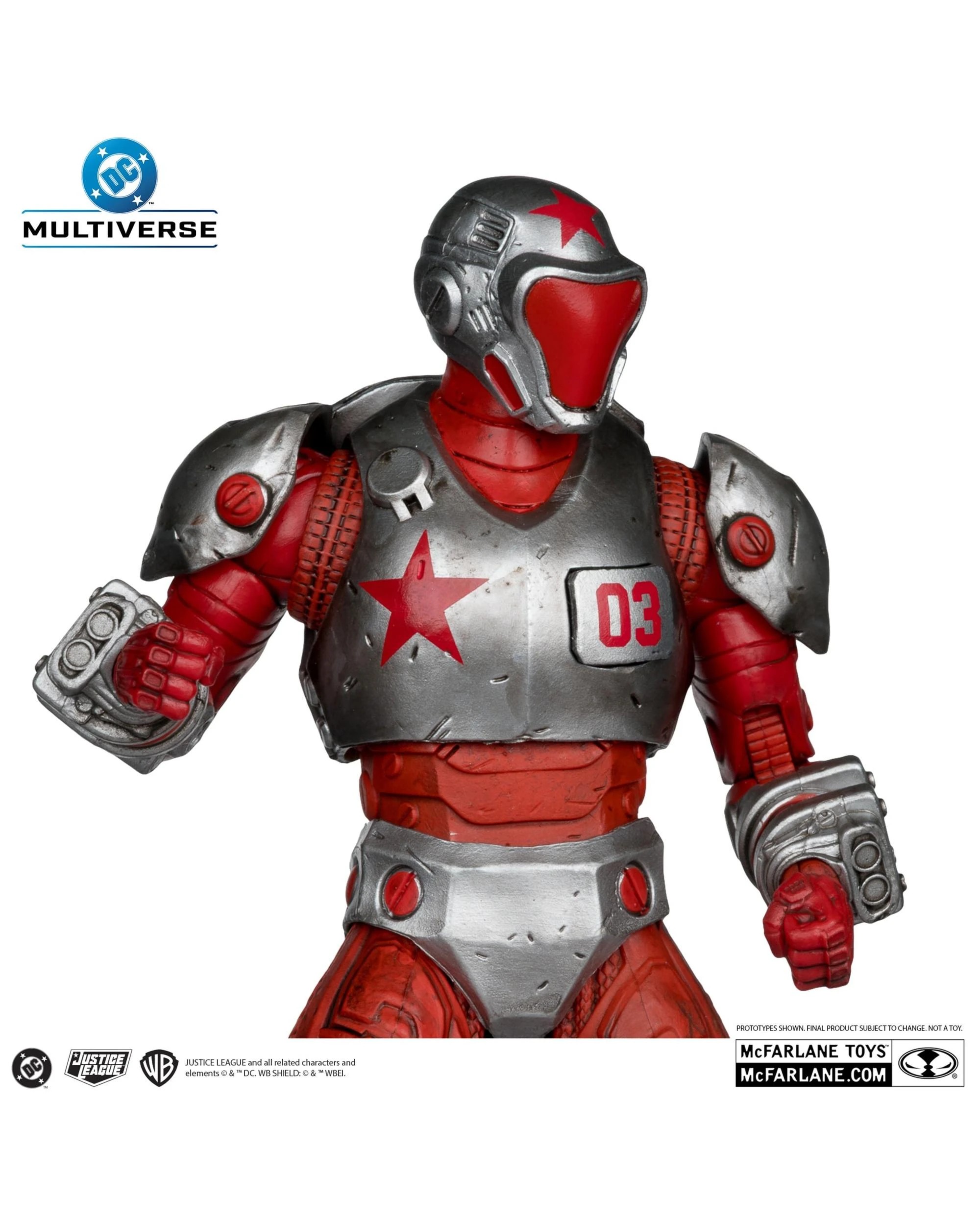 4 DC Multiverse Red Rocket Brigade Justice League Generation Lost 7 inch Action Figure, 4 of 9