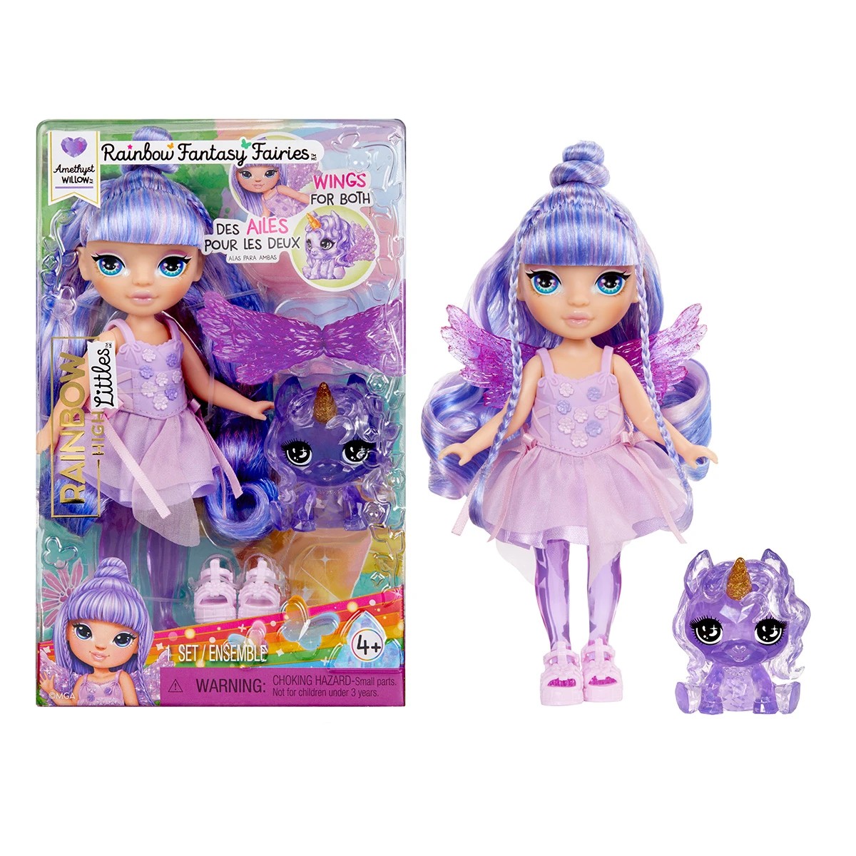 3 Rainbow High Littles: Rainbow Fantasy Fairies Doll Playset - Assorted, 3 of 8