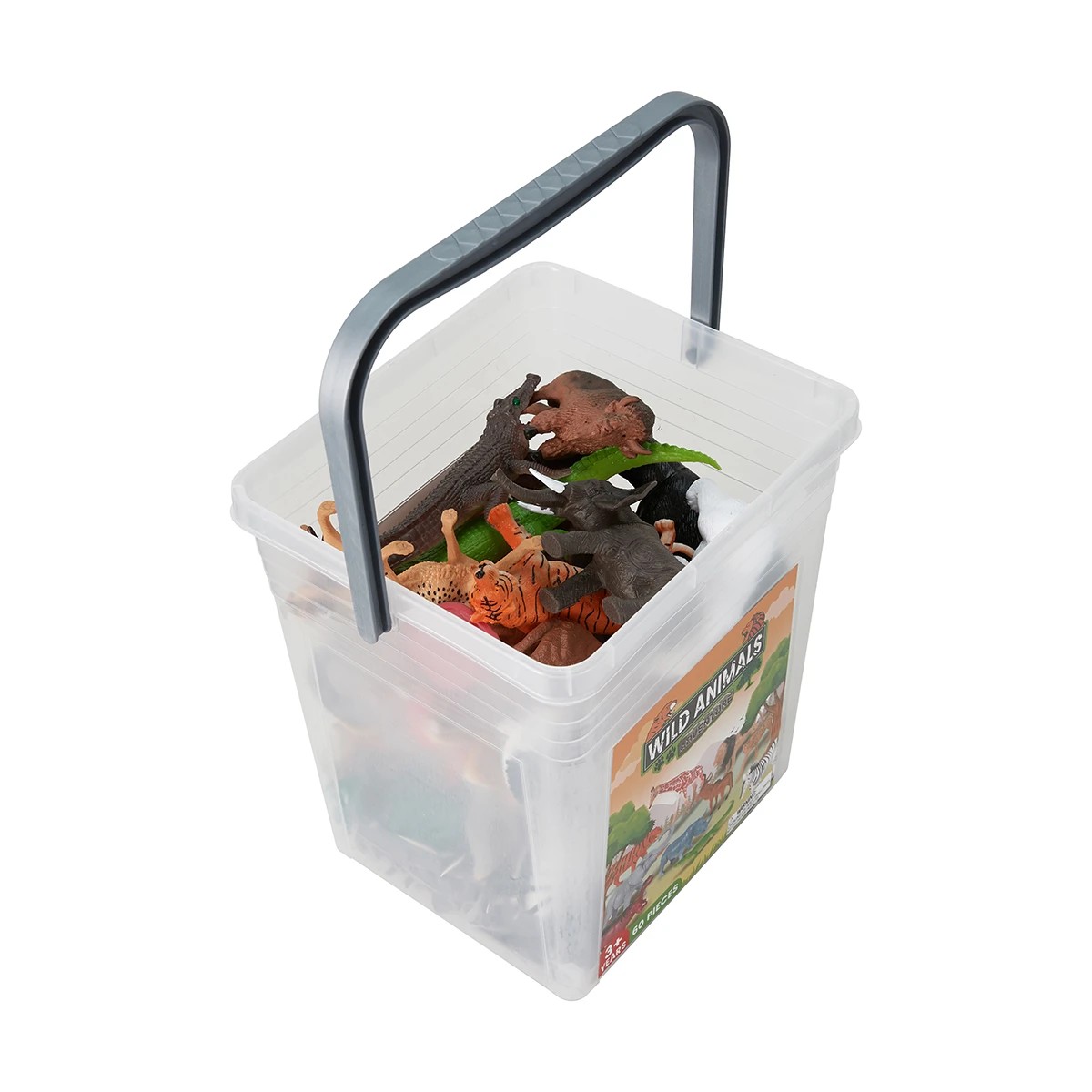 4 60 Piece Wild Animals Adventure Set, 4 of 4