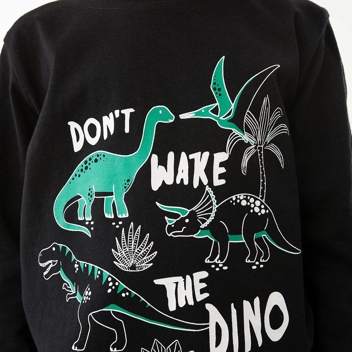 4 Knit Pyjama Set Dino, 4 of 8