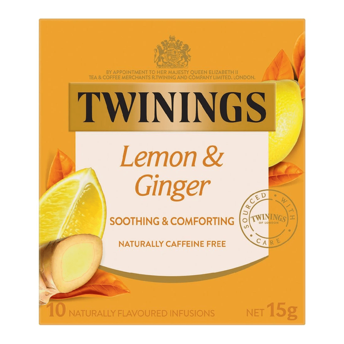 2 Twinings Lemon and Ginger Tea 10 Pack, 2 of 4
