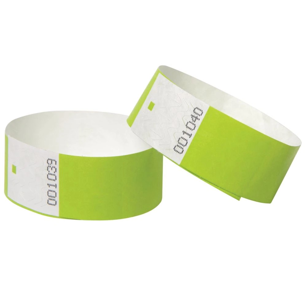 2 J.Burrows Wristbands Green 10 Pack, 2 of 2