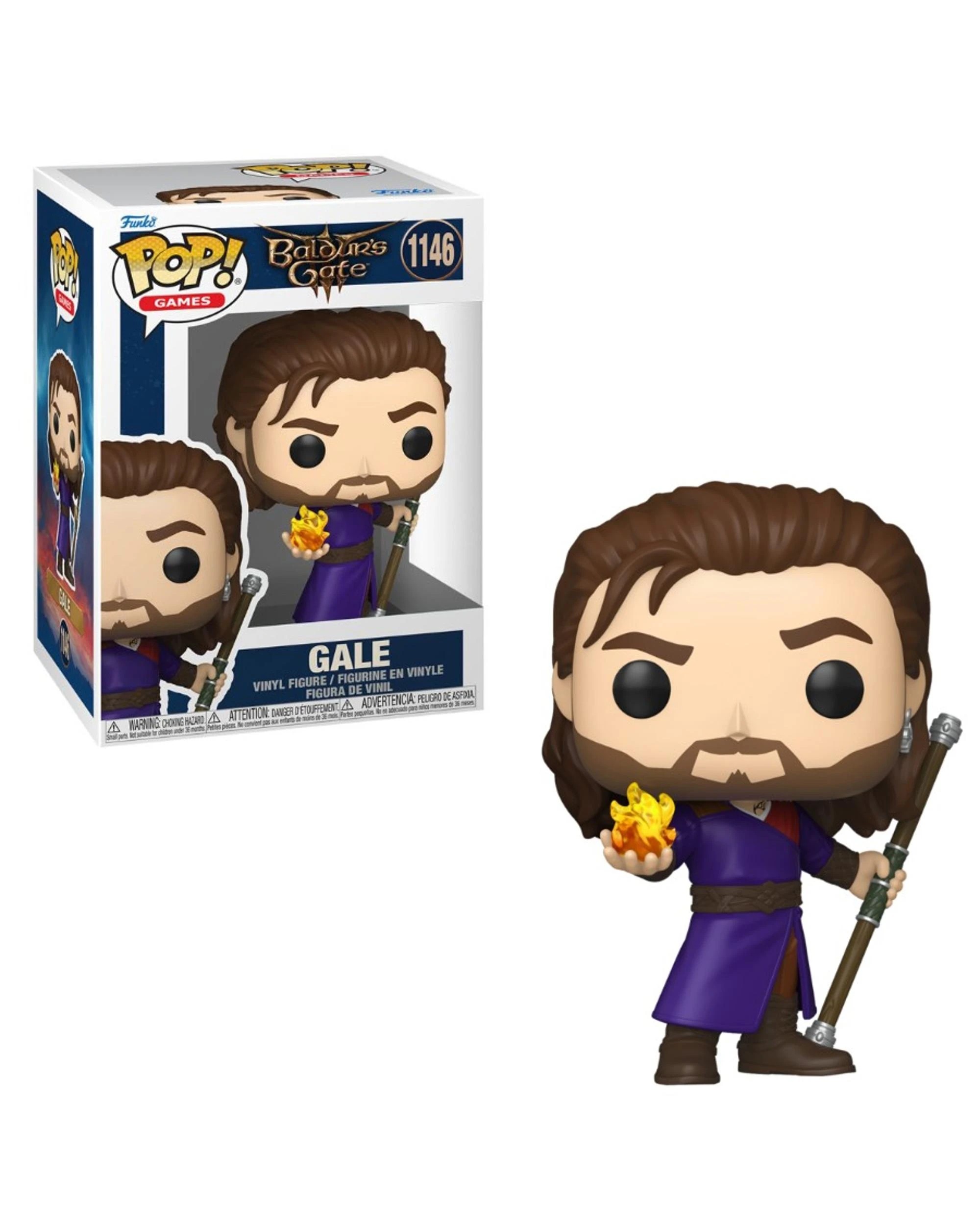 1 Baldur's Gate 3 Gale Funko POP! Vinyl, 1 of 5