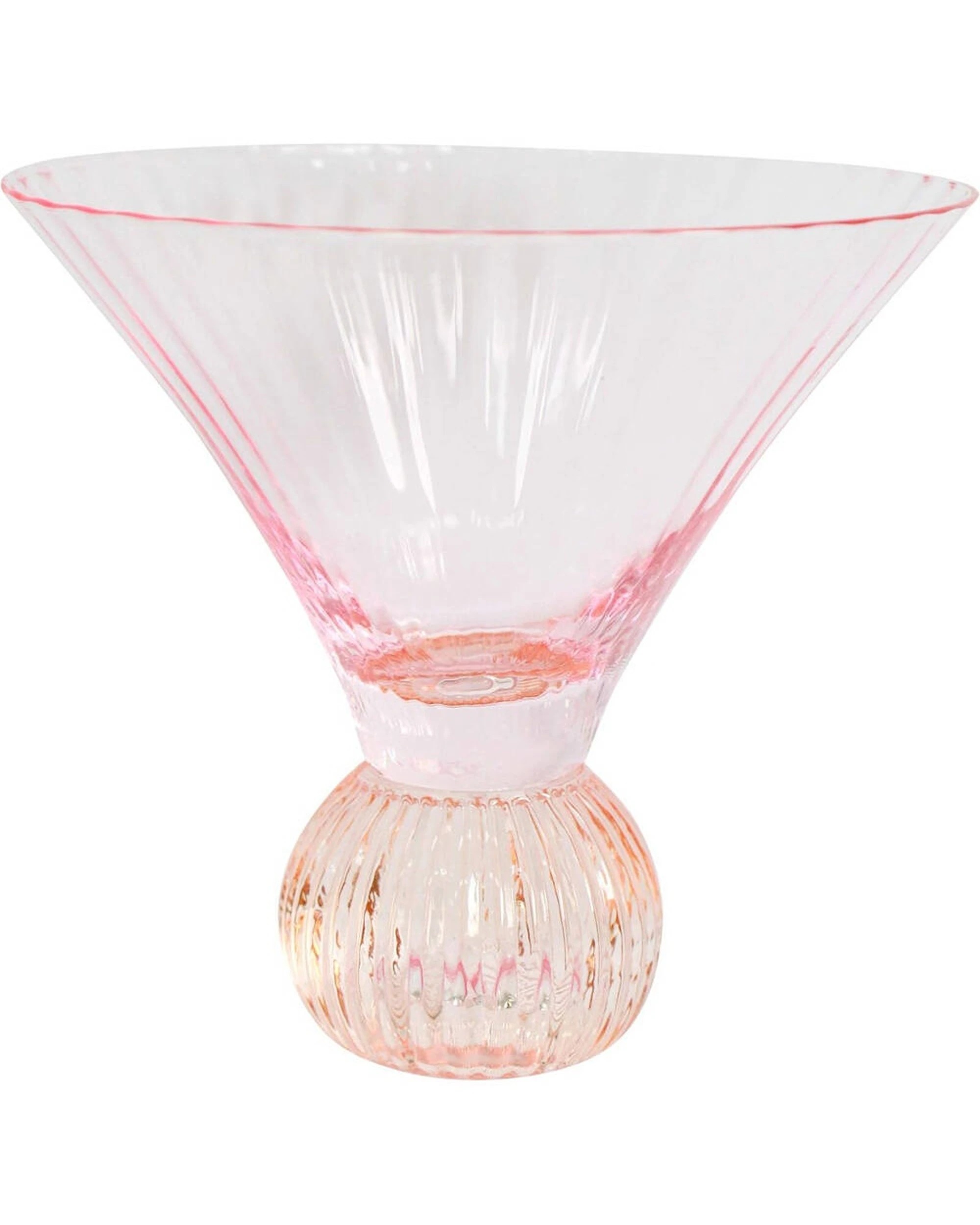1 LVD Bubble Ball Martini Cocktail Dessert Barware 12.6cm Tequila Sunrise - Clear, 1 of 2