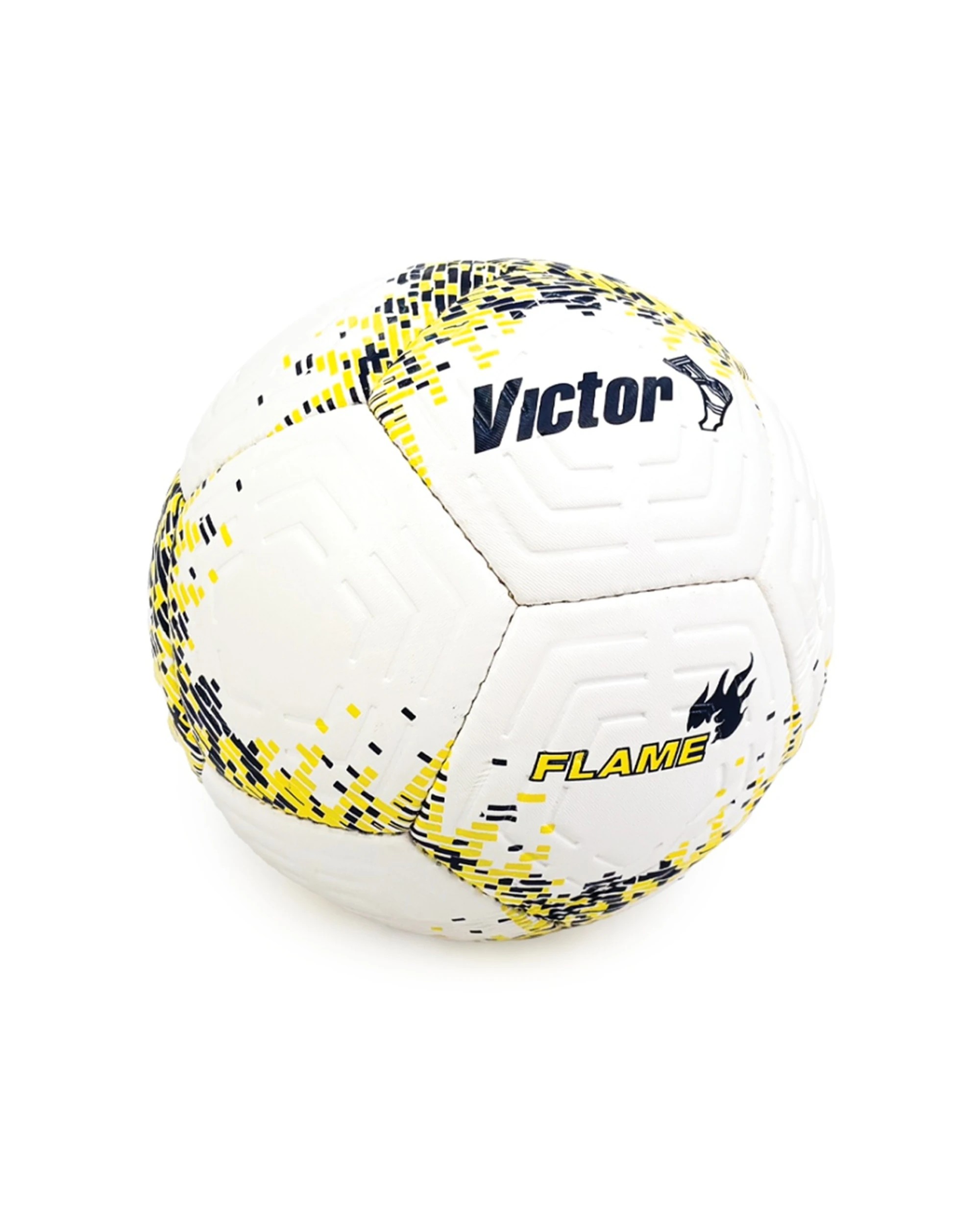 1 Victor Sports Flame Soccer Ball Textured PVC Training Size 4 - Multi, 1 of 3