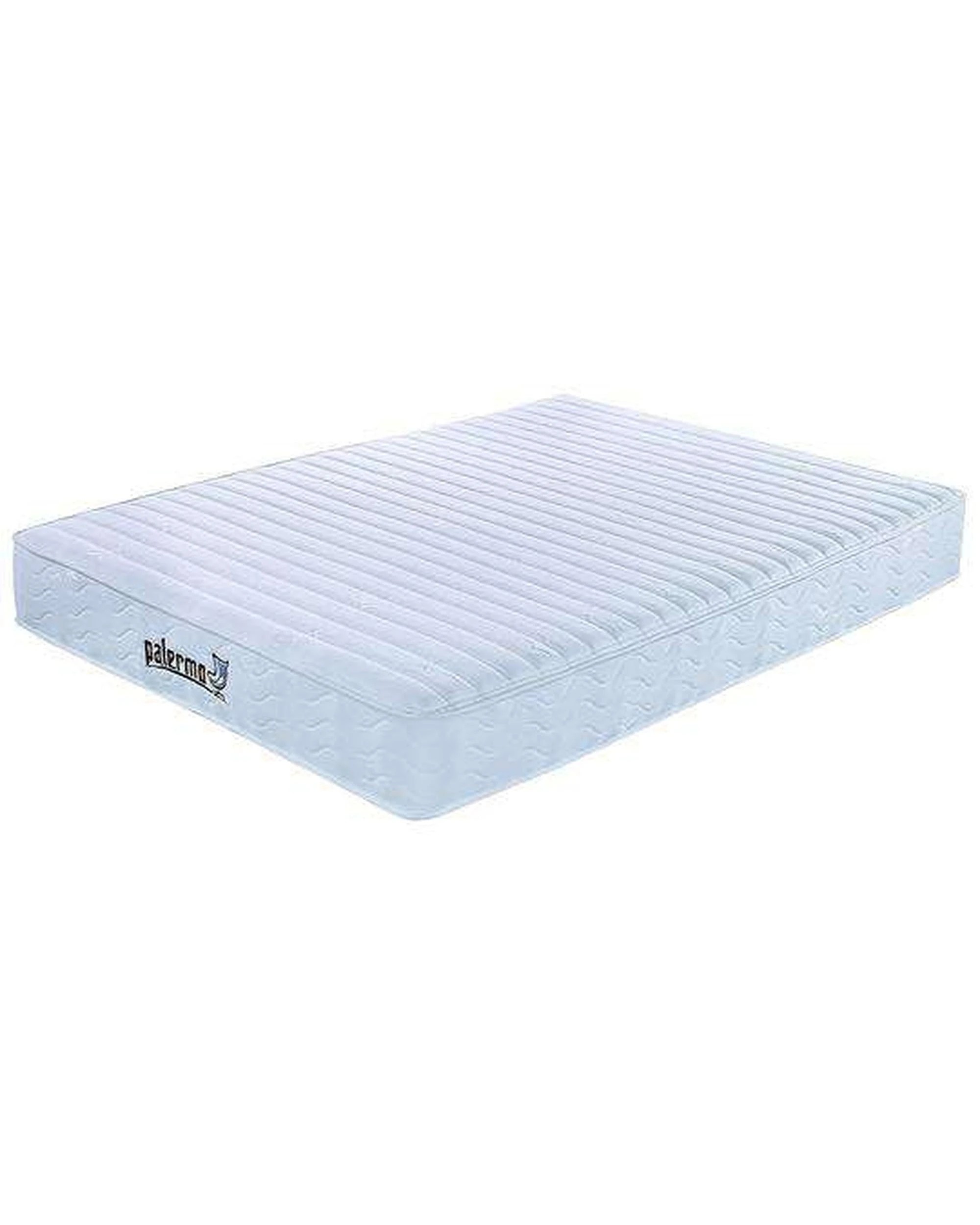 1 Palermo Contour 20cm Firm Mattress - CertiPUR-US Foam &amp; Encased Coils - White, 1 of 4