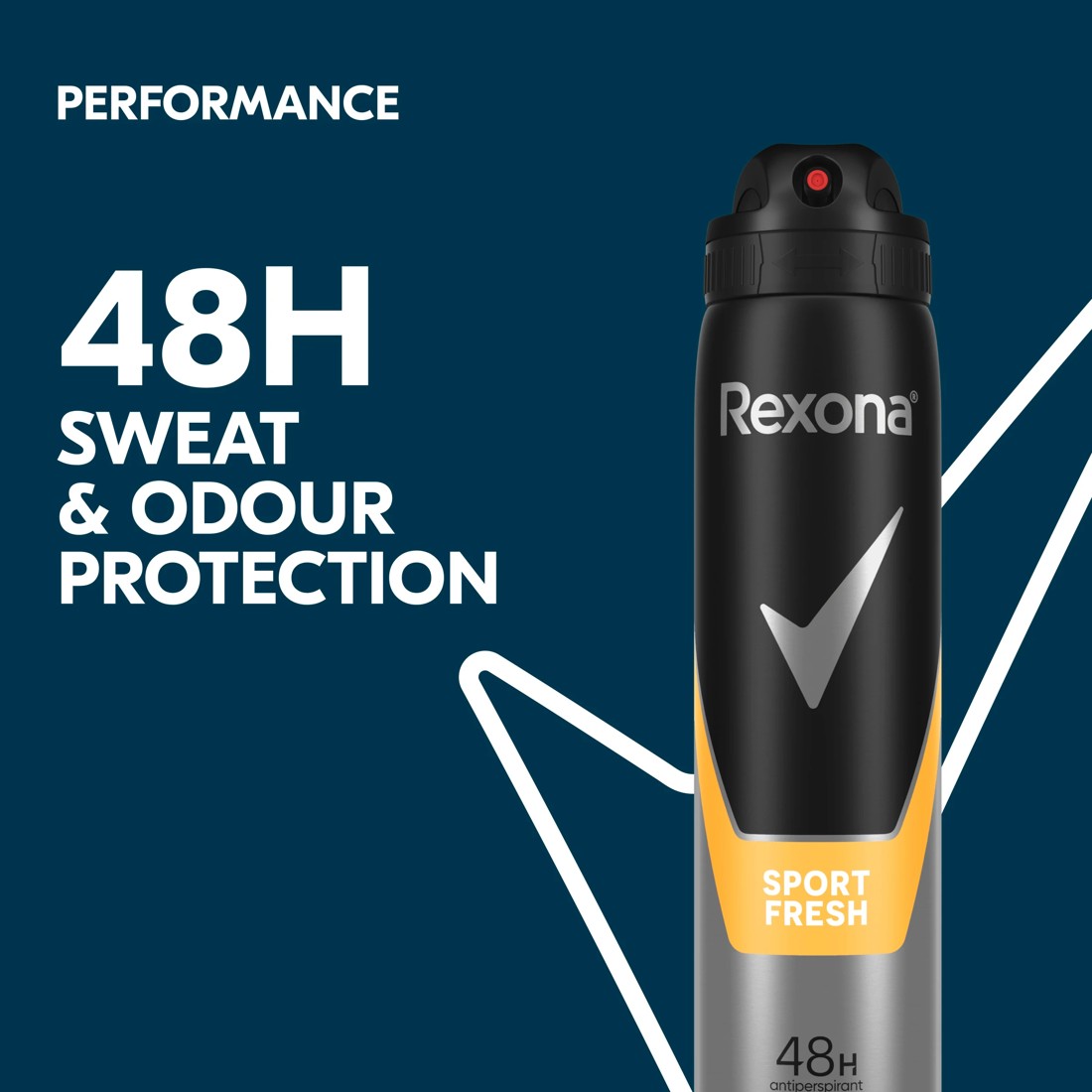 3 Rexona Men Sport Fresh 48-Hour Antiperspirant Deodorant 250ml, 3 of 7