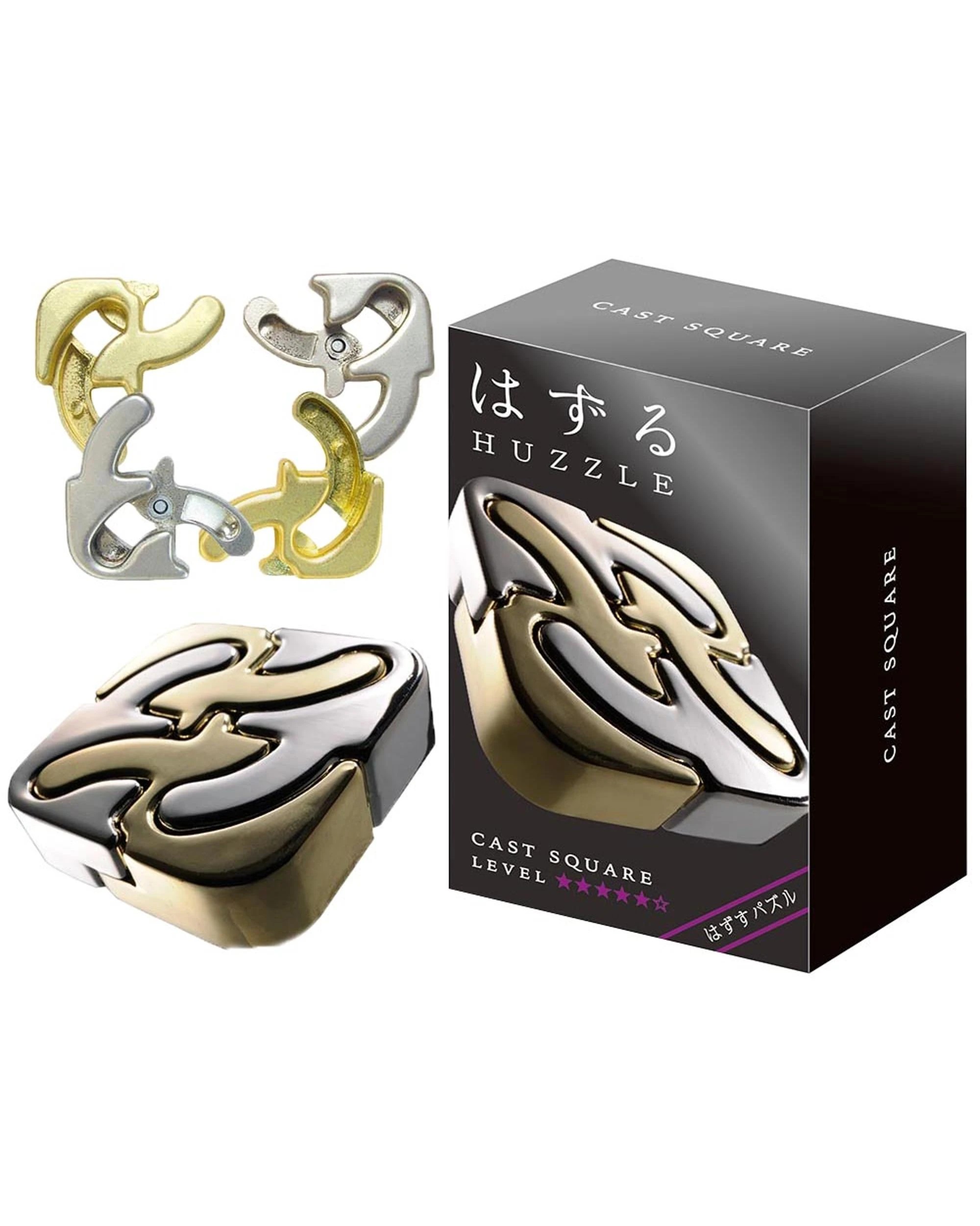 1 Hanayama Level 5 Square Cast Puzzle, 1 of 1