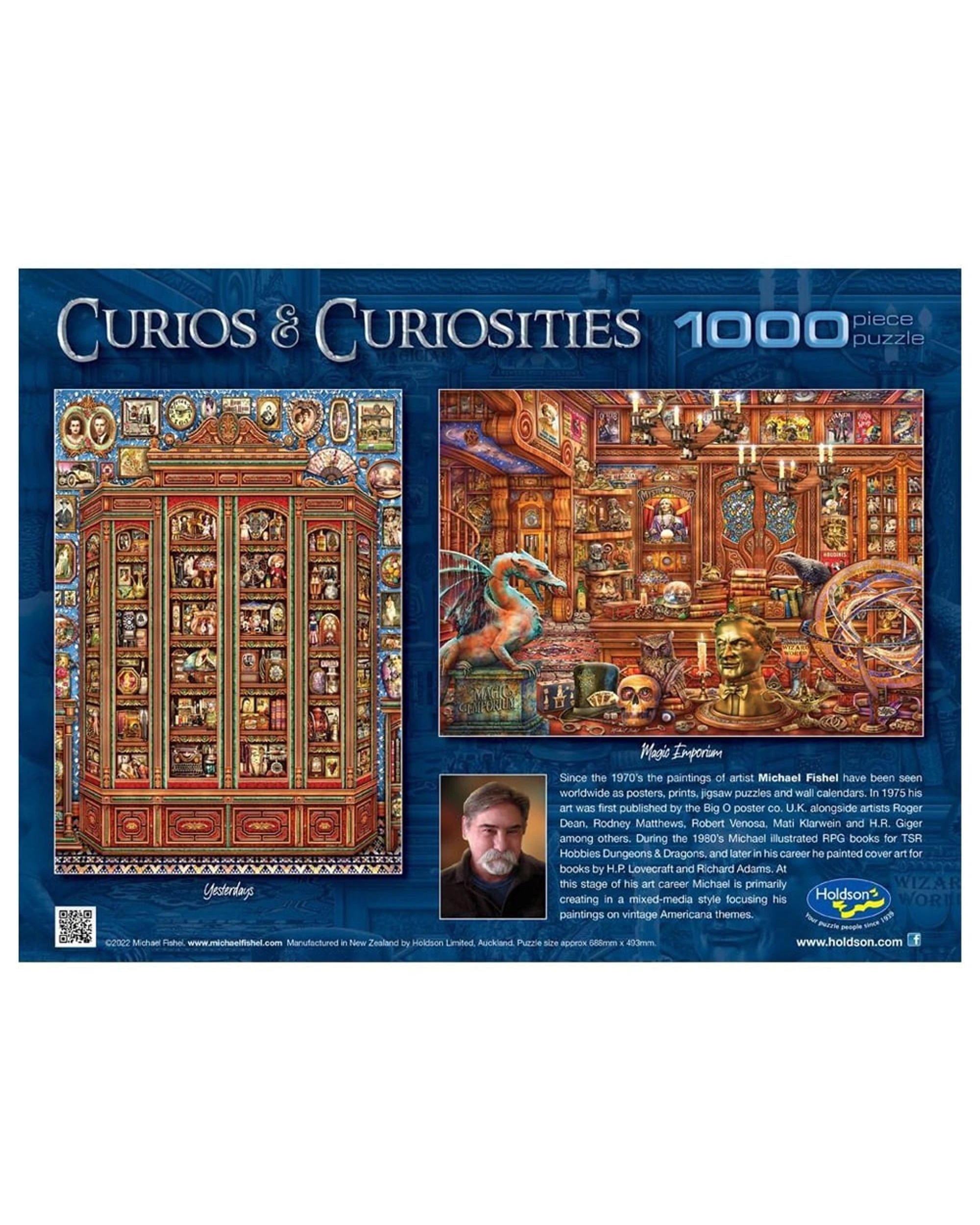 3 Curios and Curiosities Yesterdays 1000 Piece Puzzle, 3 of 3