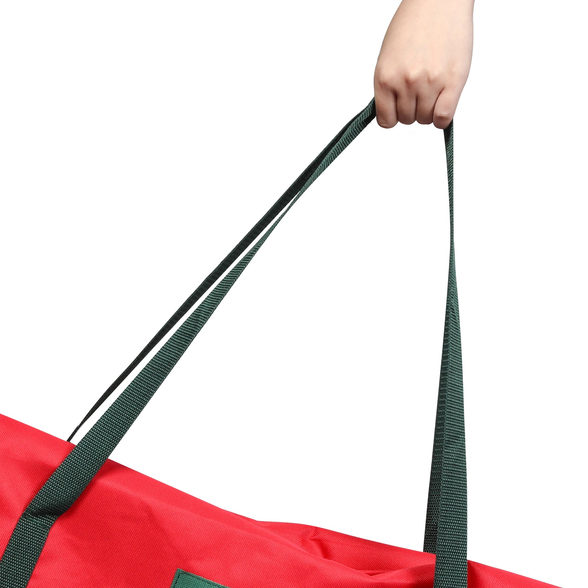 5 Red Christmas Tree Storage Bag Holiday Decoration Zip Bag Oxford Durable, 5 of 9