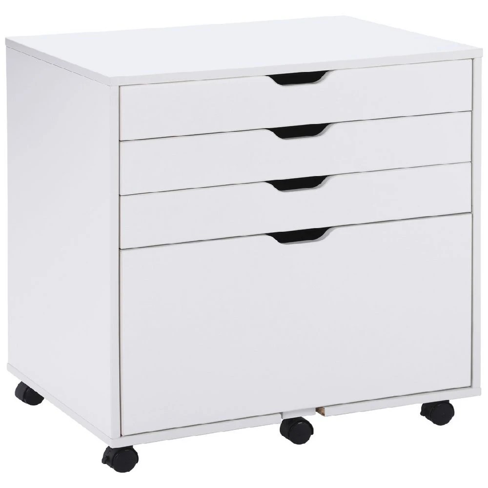 1 Matrix 4 Drawer Multi-function Filing Pedestal Cabinets Pedestals, 1 of 10