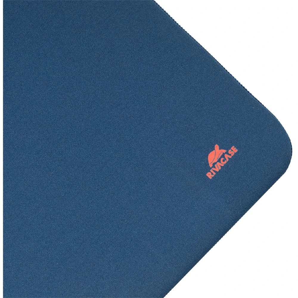 9 Rivacase Vertical 15.6" Laptop Sleeve Dark Blue, 9 of 9