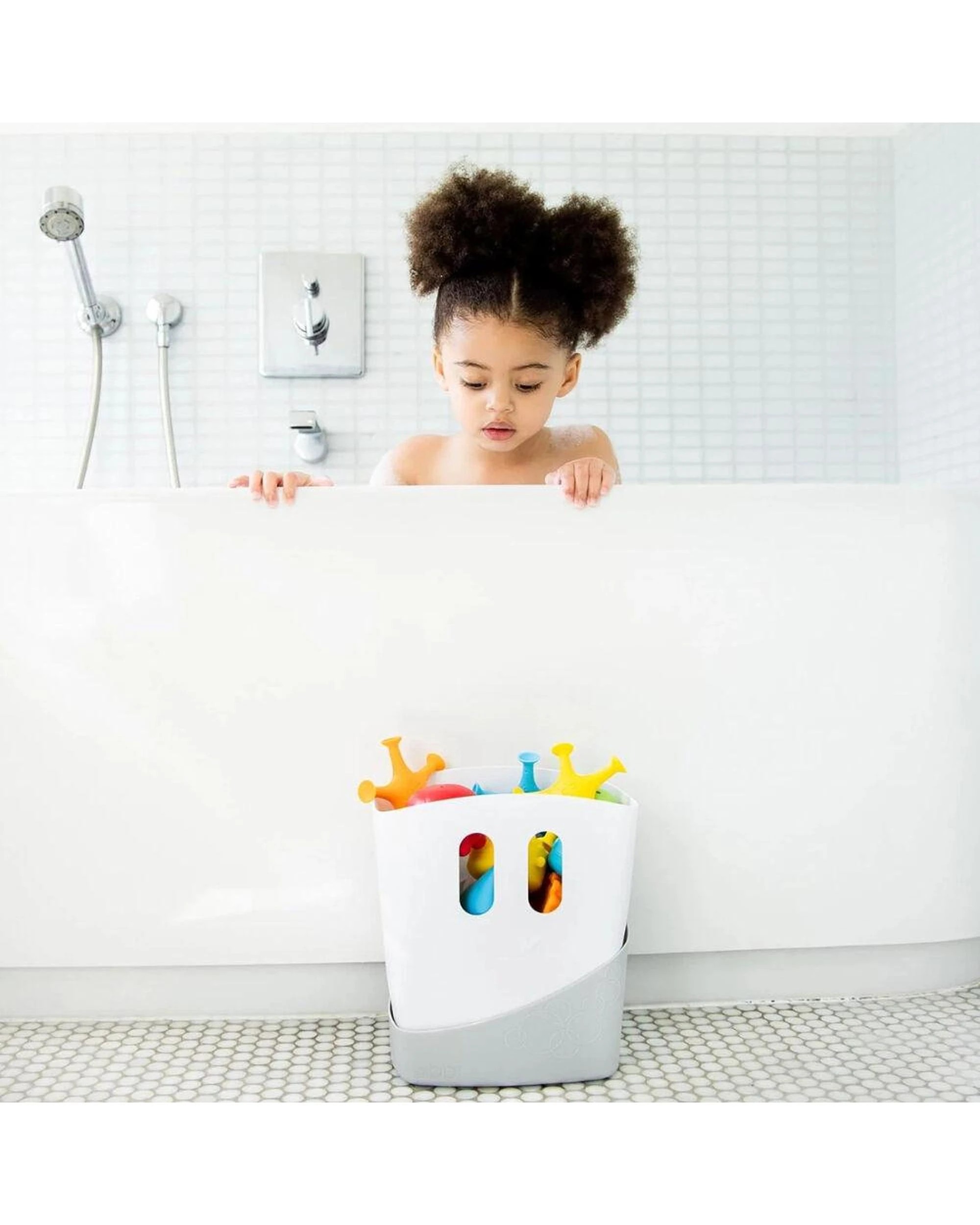 5 Ubbi Bath Toy Drying Bin Grey, 5 of 5