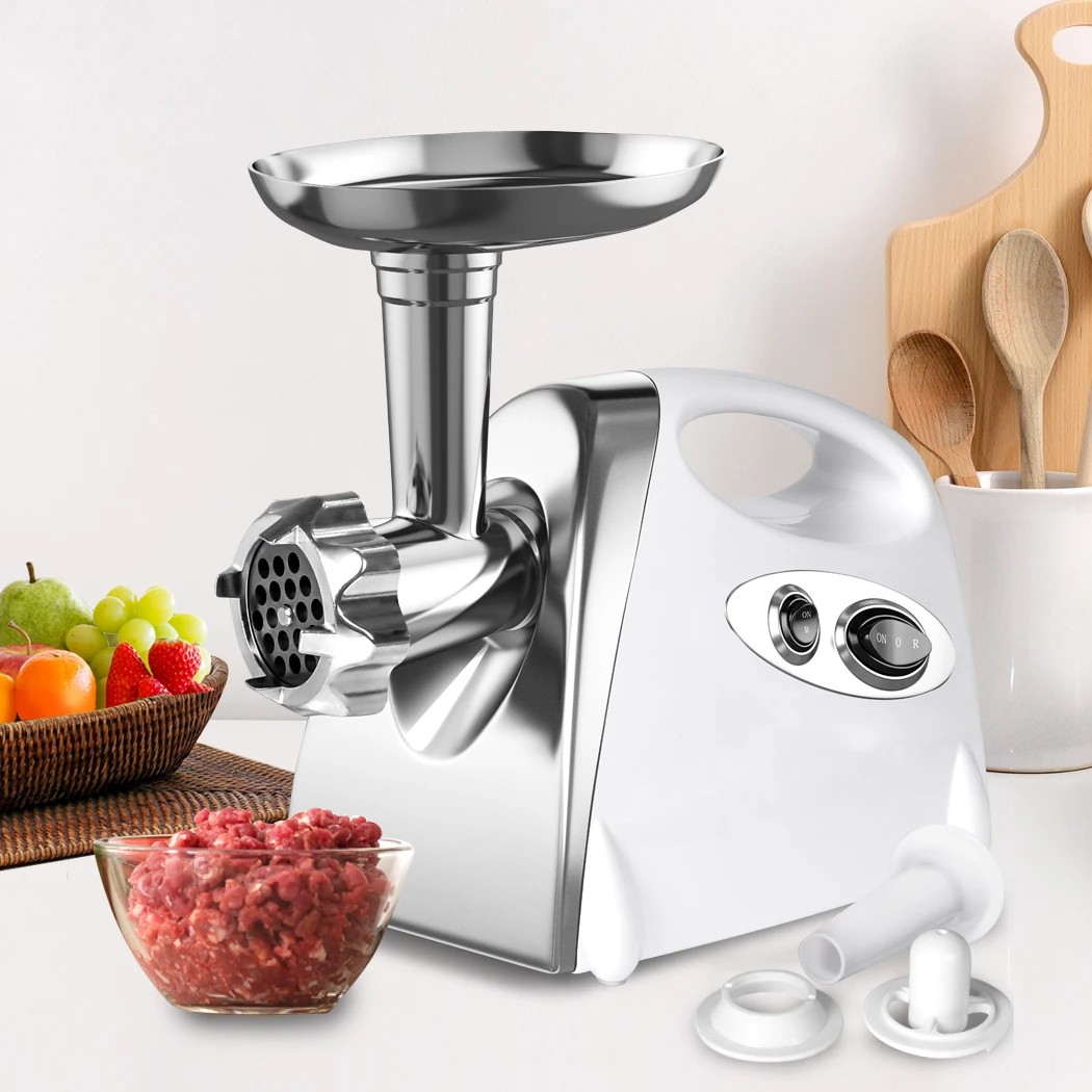 7 Spector 800W Electric Meat Grinder - White, 7 of 7