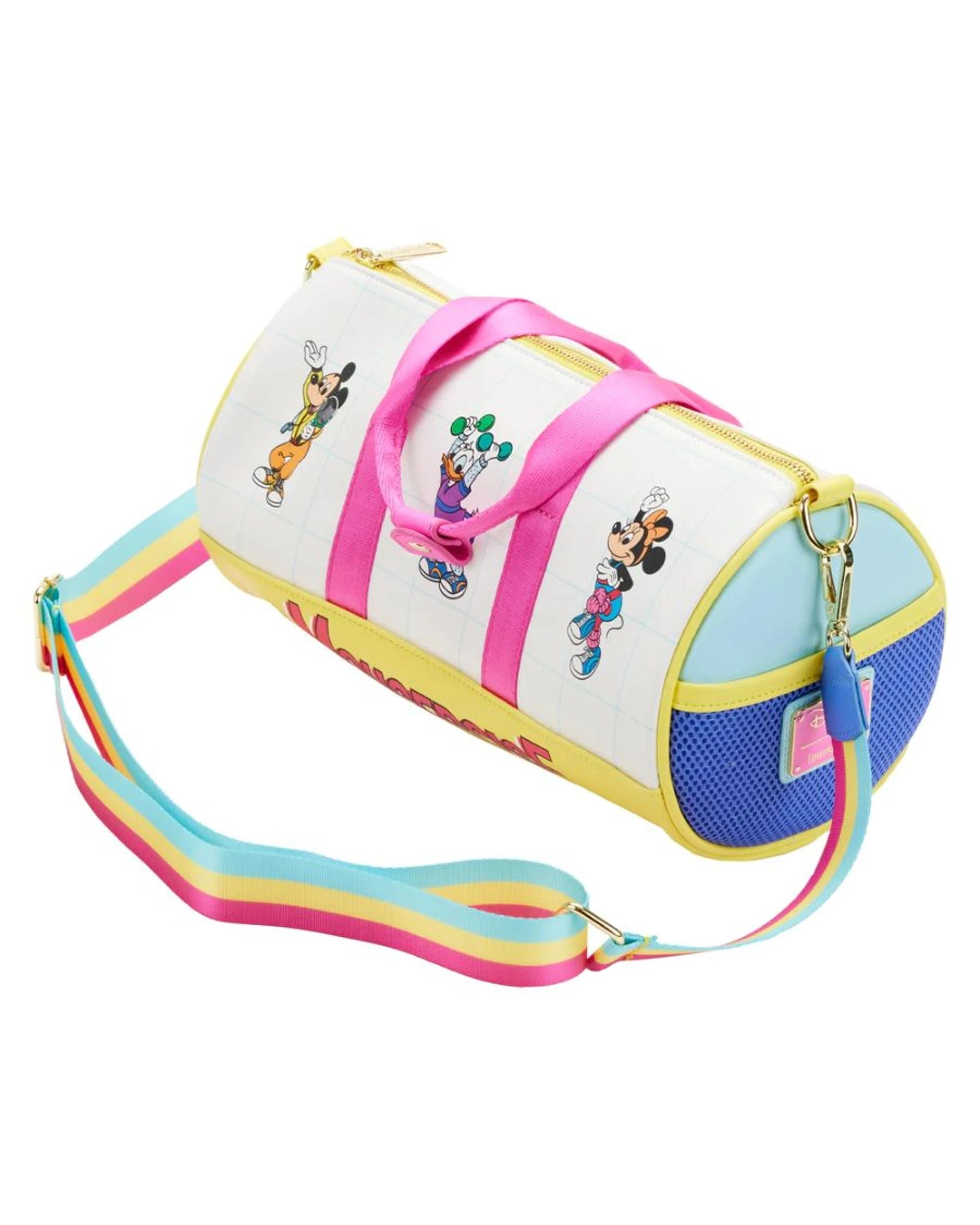 4 Loungefly Disney Mousercise Duffle Bag, 4 of 6