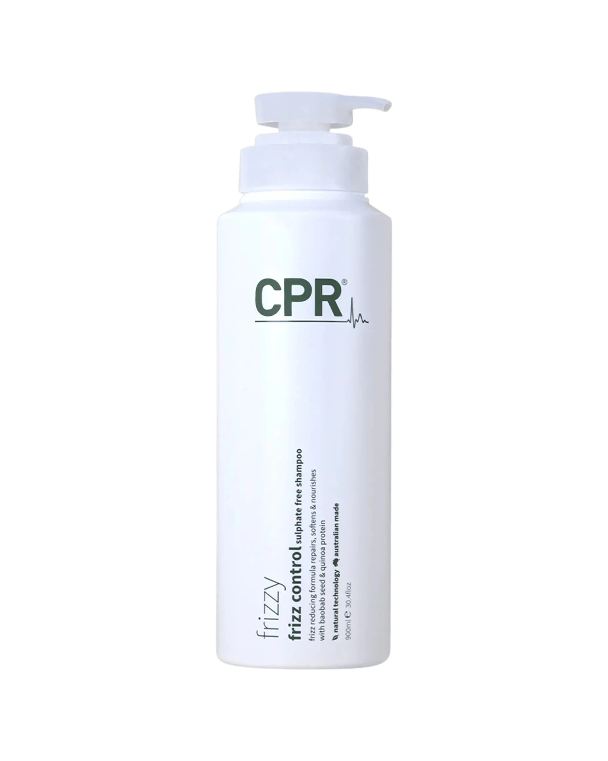 1 CPR Hair Frizzy Frizz Control Sulphate Free Shampoo Hydrating 900ml - White, 1 of 1