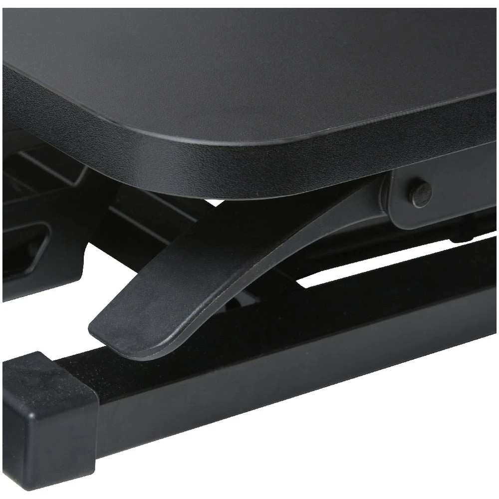 7 Brighton Sit Stand Ergonomic Desk Riser  Black Desks, Tables and Workstations, 7 of 9