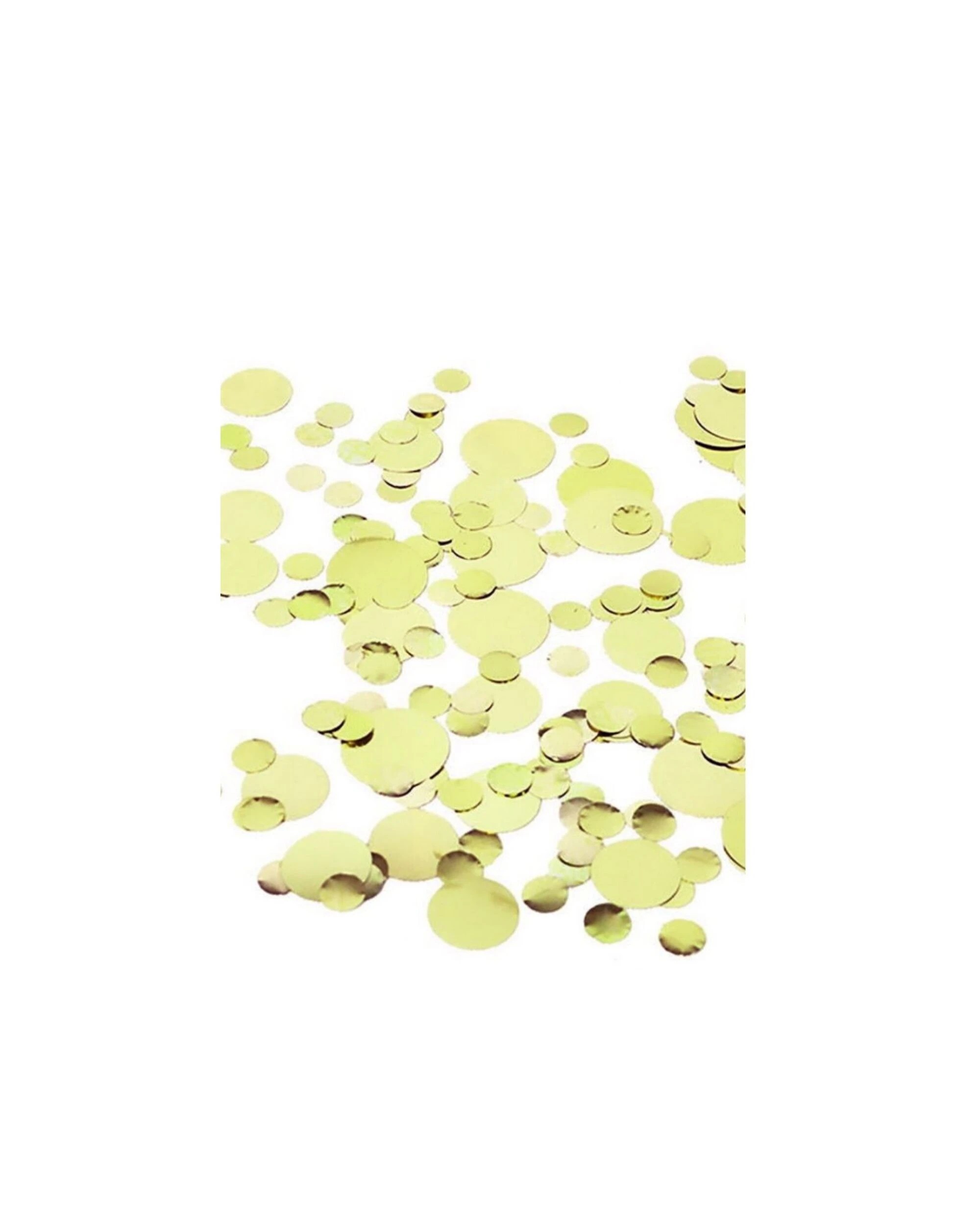 1 Party Maker Assorted Confetti Circles - Gold, 1 of 3