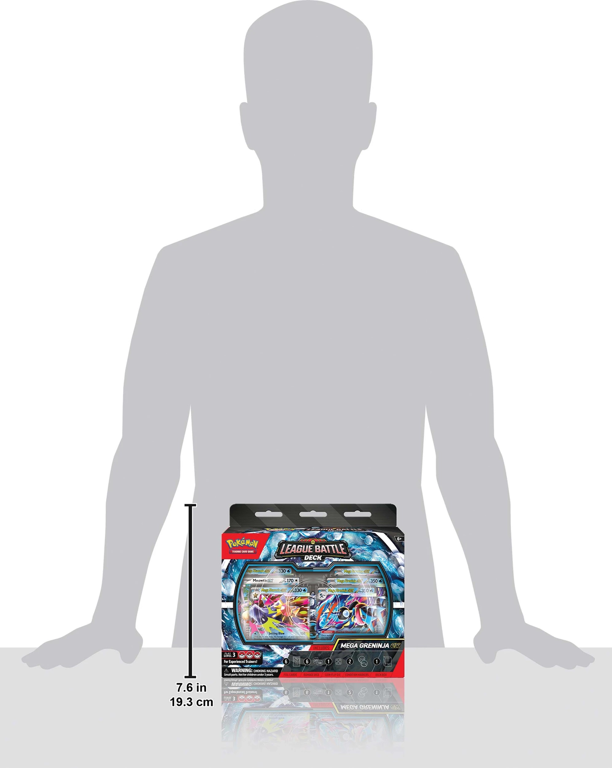 4 Pokemon TCG: Mega Greninja ex League Battle Deck, 4 of 4