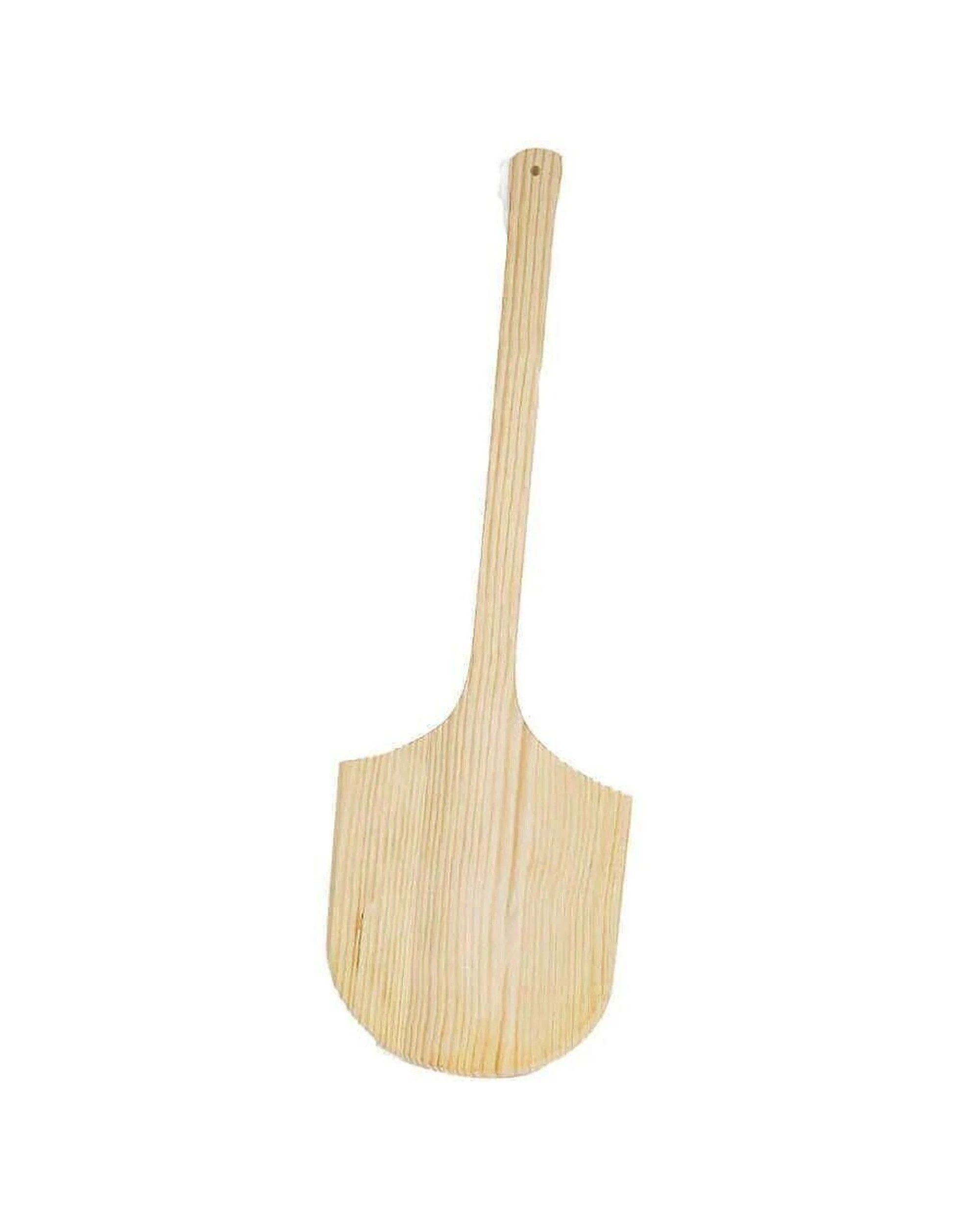 1 Flaming Coals Long Handled Wooden Pizza Peel, 1 of 10