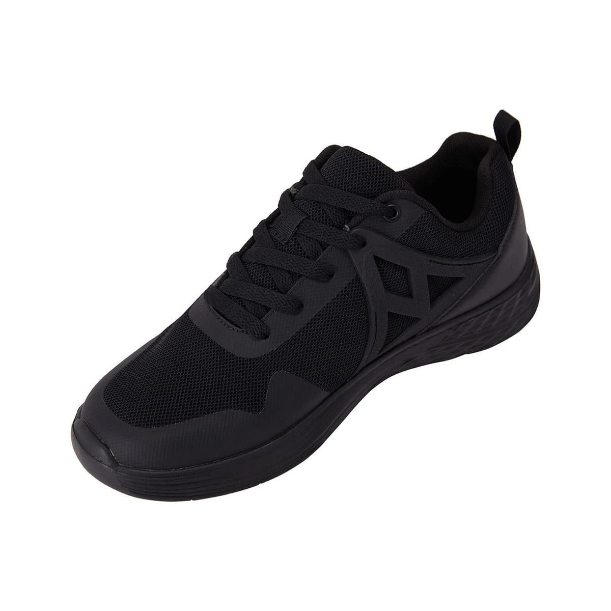 3 Active Mens Destiny Trainer Shoes BLACK BLACK, 3 of 5