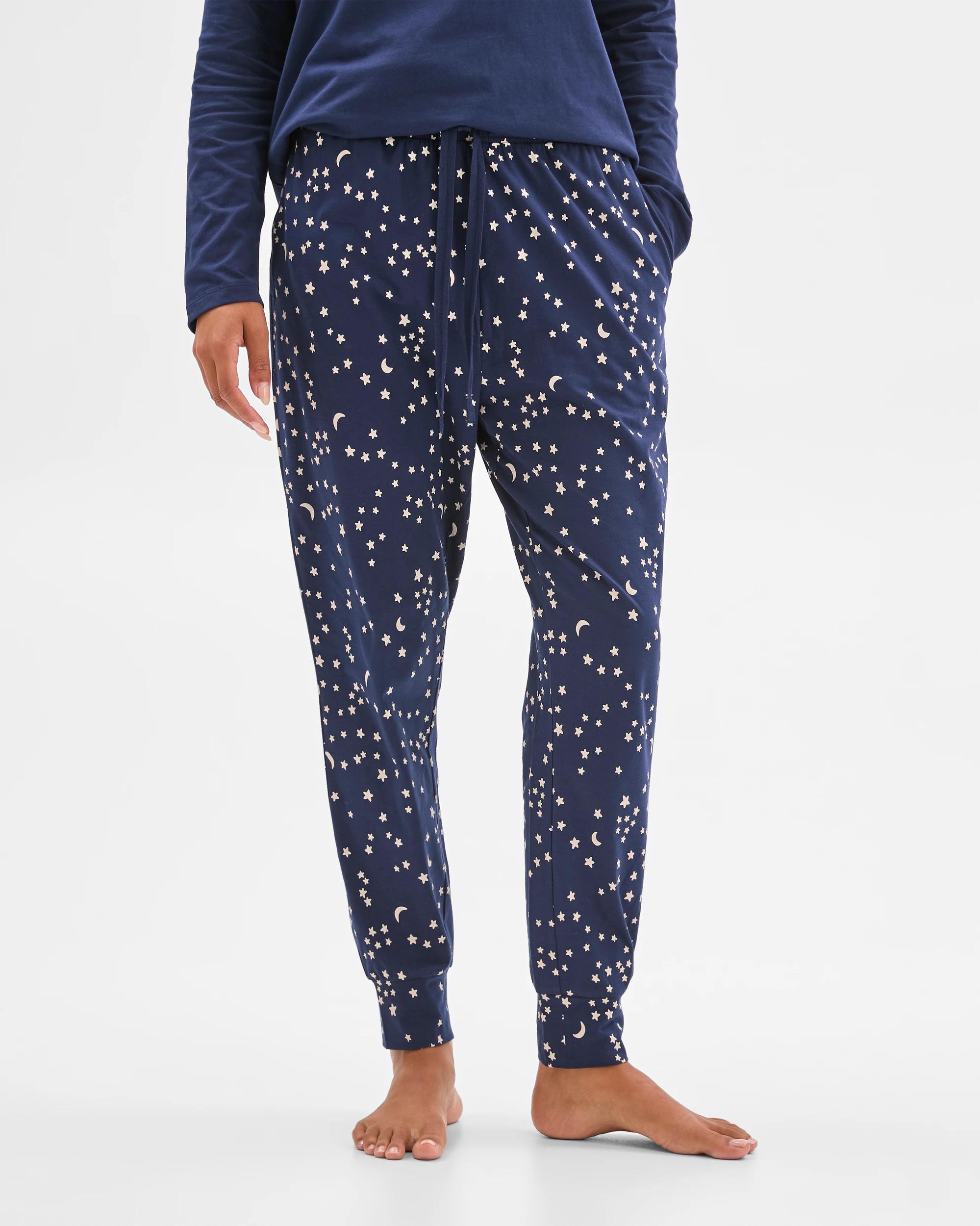 5 Target Woman Australian Cotton Printed Sleep Joggers MOON & STARS, 5 of 6