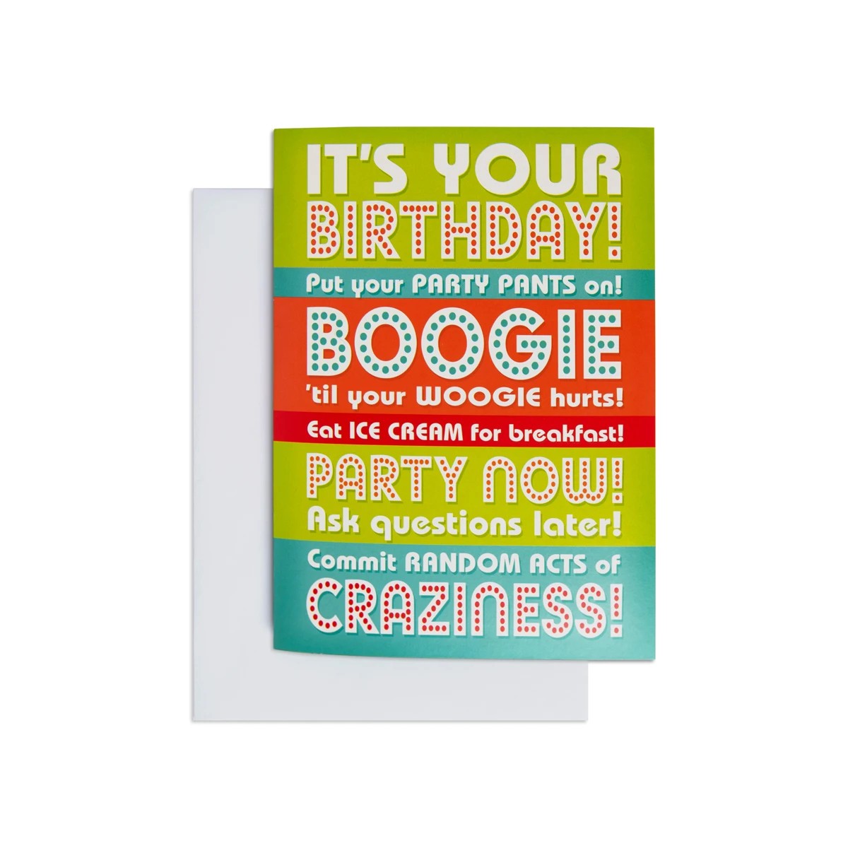 1 Hallmark Interactive Birthday Card - Boogie Woogie, 1 of 4