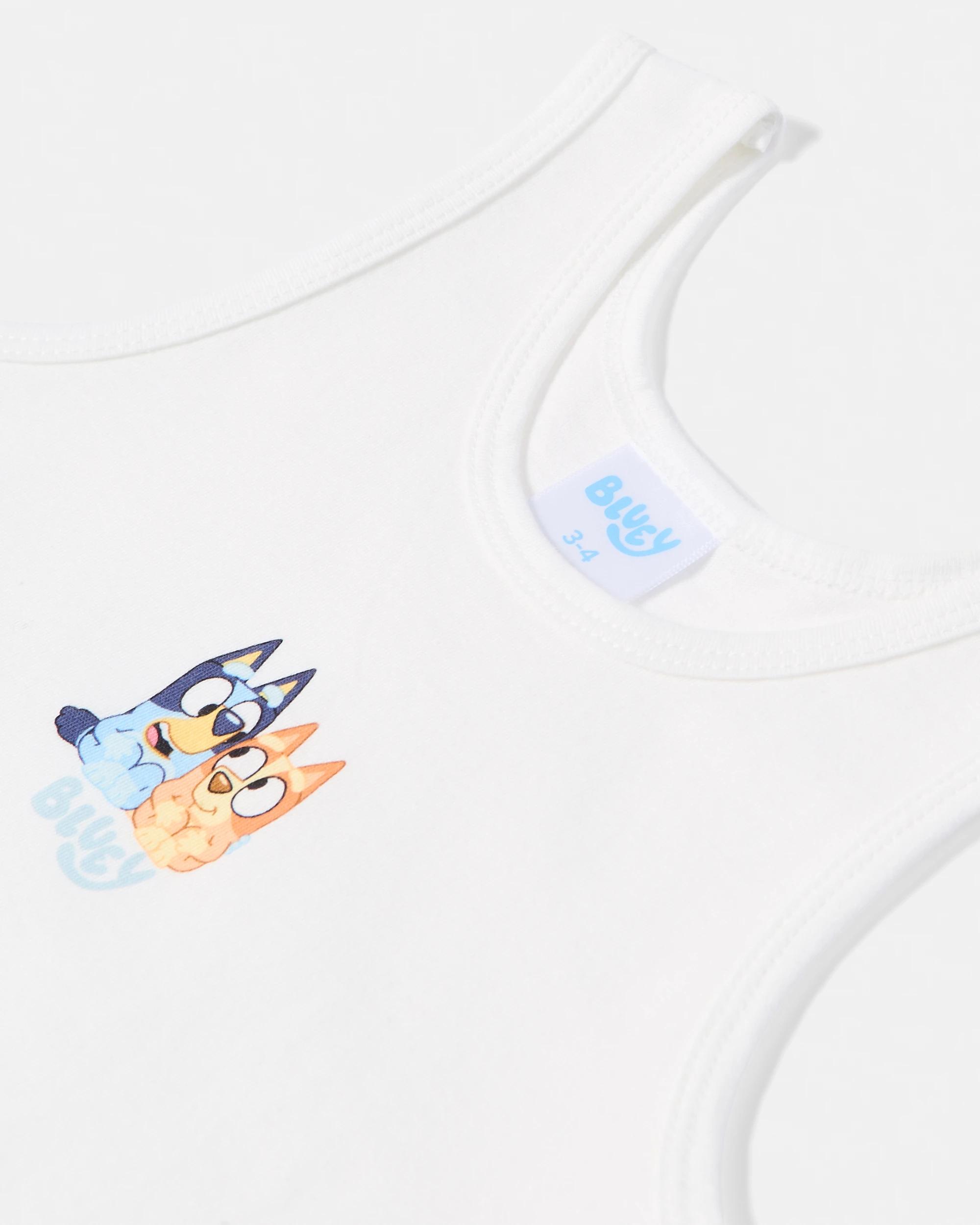 5 2 Pack Bluey License Singlets Bluey, 5 of 6