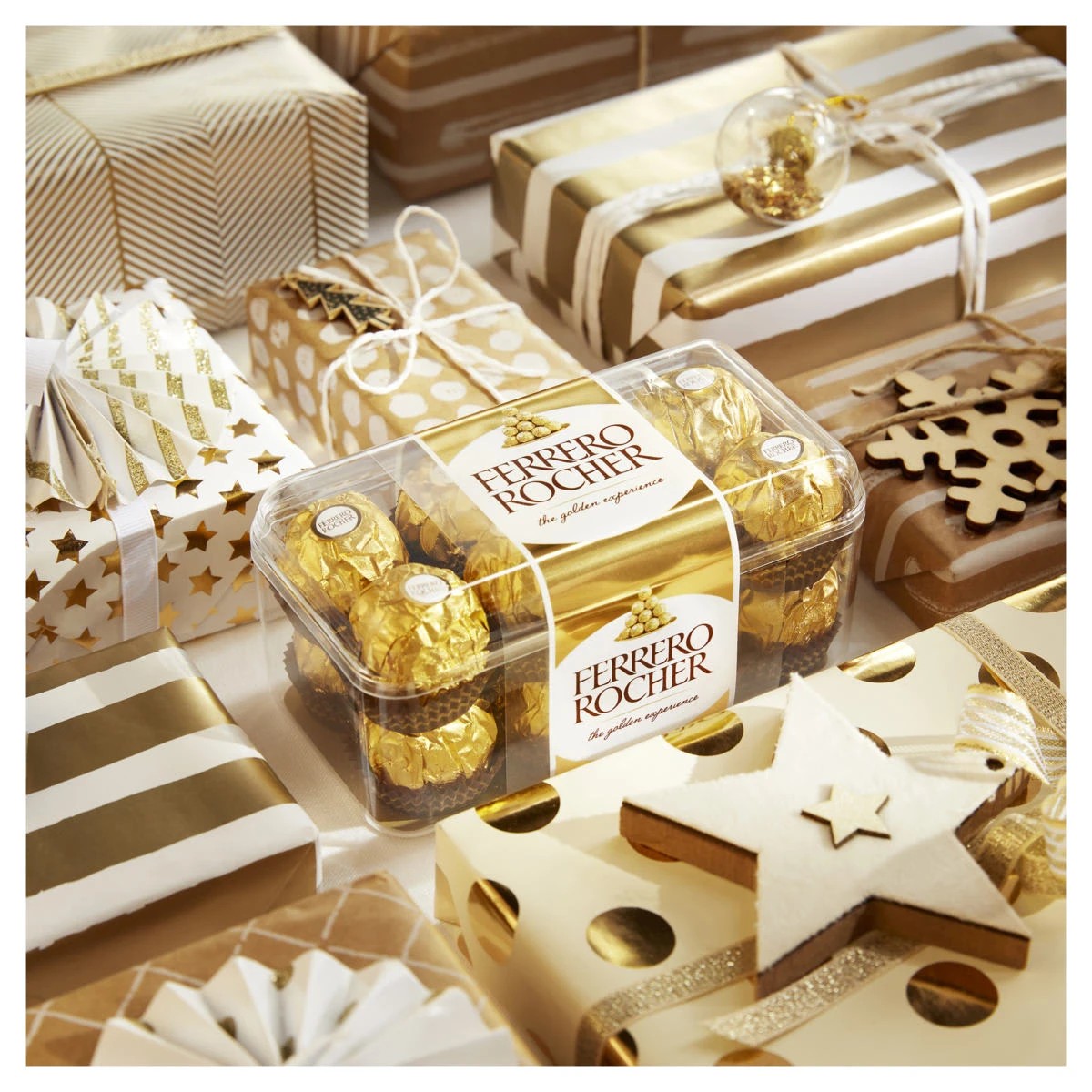 6 16 Pack Ferrero Rocher Chocolate Gift Box 200g, 6 of 7