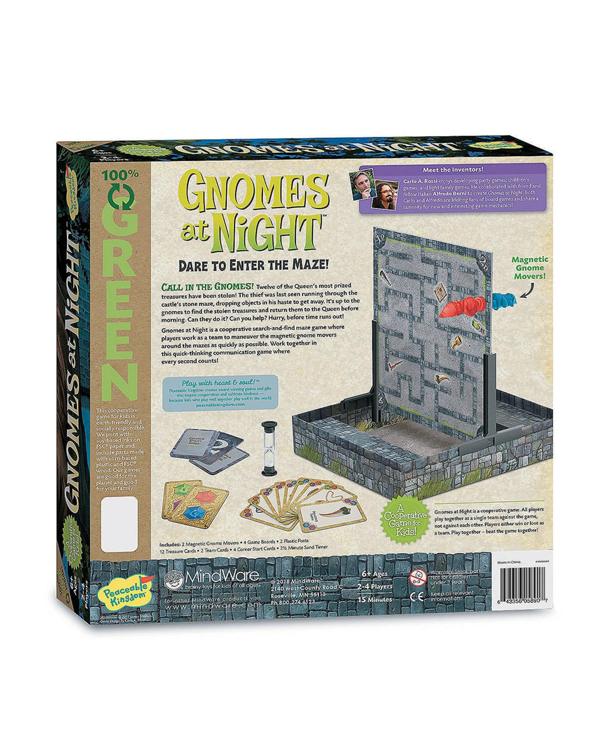 4 MindWare Gnomes at Night Board Game, 4 of 4