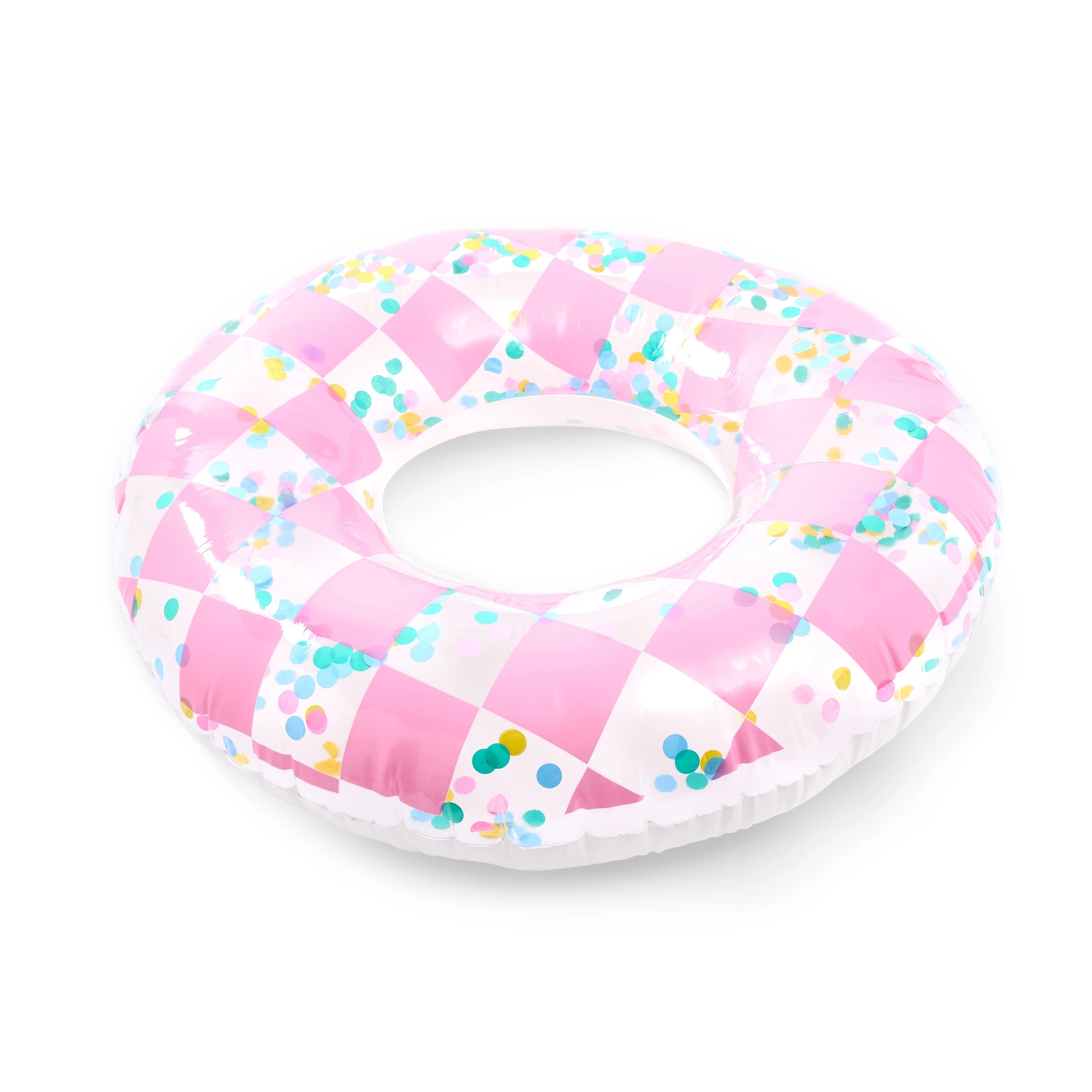 4 Inflatable Checker Swim Ring, 4 of 9