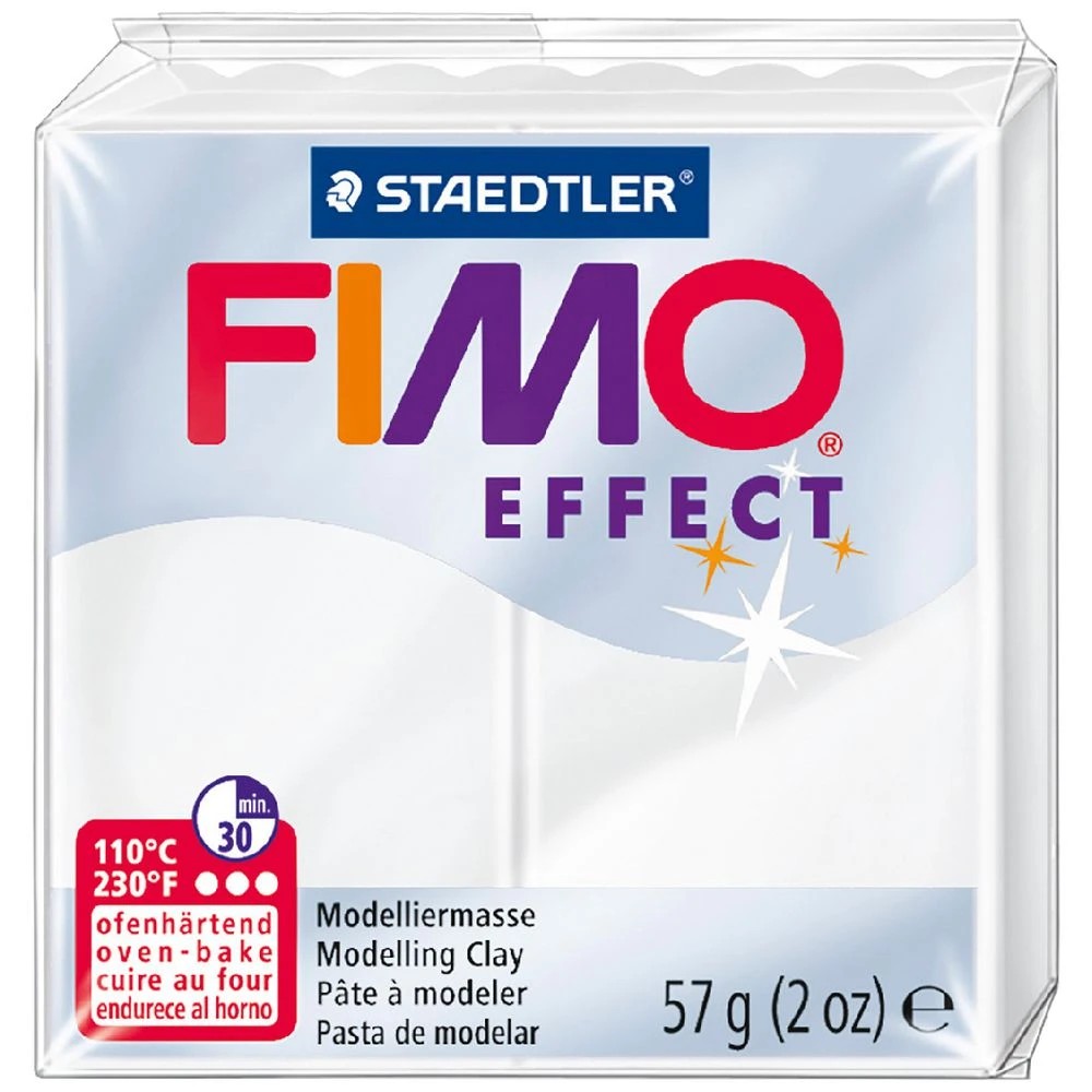 1 Staedtler FIMO Effect Modelling Clay Translucent 57g, 1 of 2