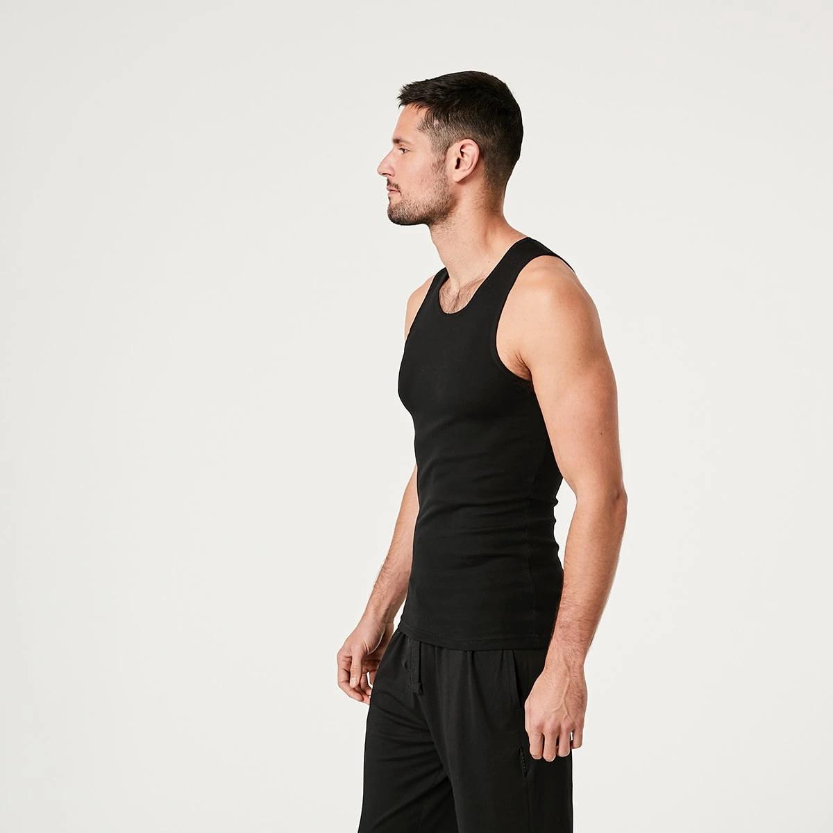 2 3 Pack Singlets Black, 2 of 6