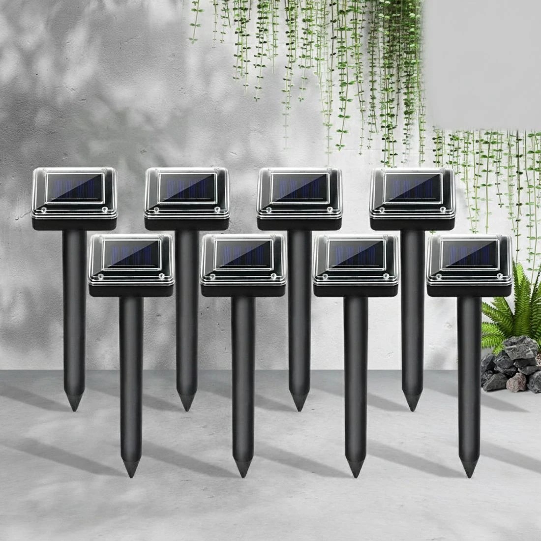 6 Gardeon Solar Snake Repeller 8X Multi Pulse Ultrasonic Powered Pest Repellent - Black, 6 of 7
