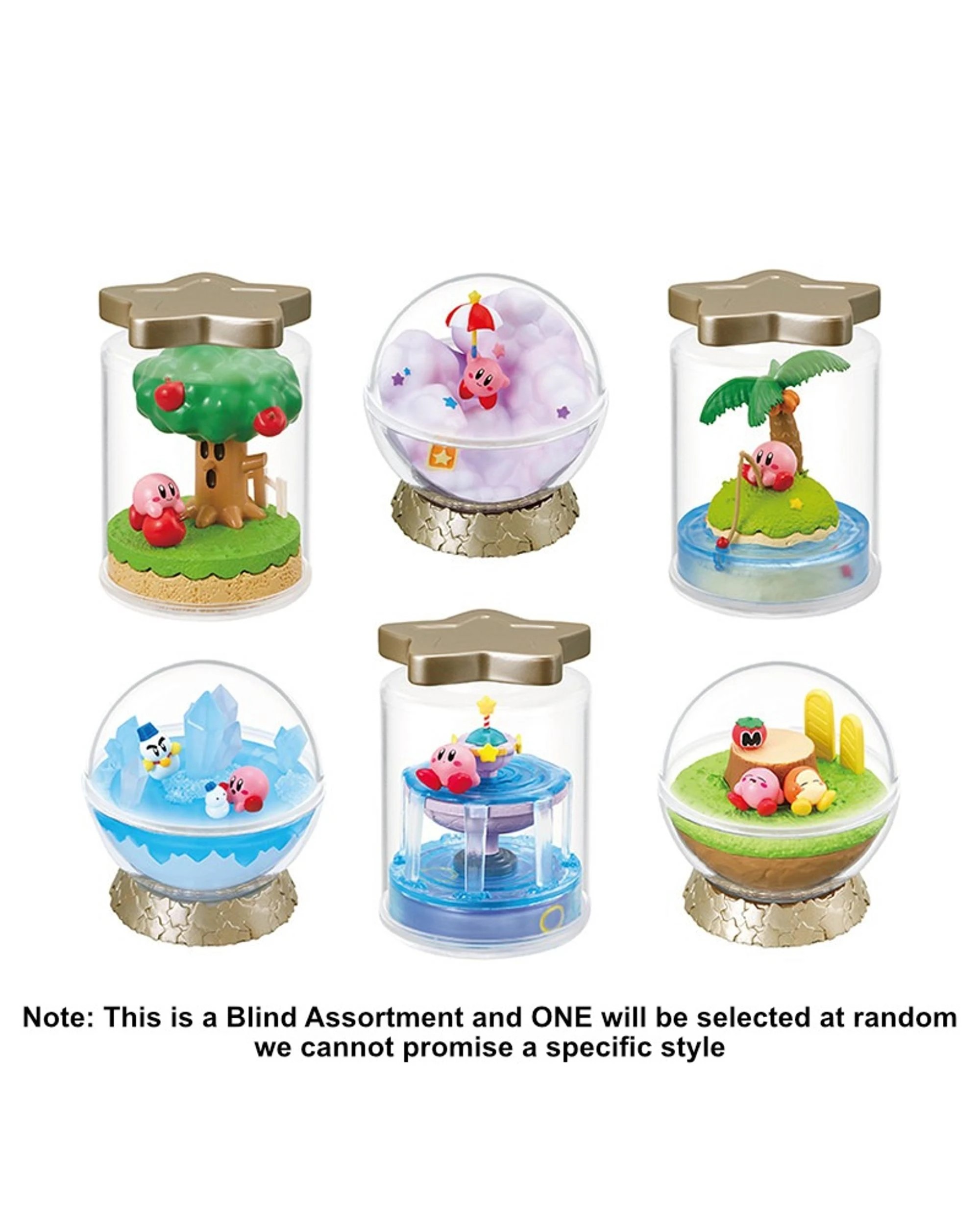 2 Re-Ment Kirby Terrarium Collection Fountain of Dreams Mini Figure Blind Box, 2 of 3