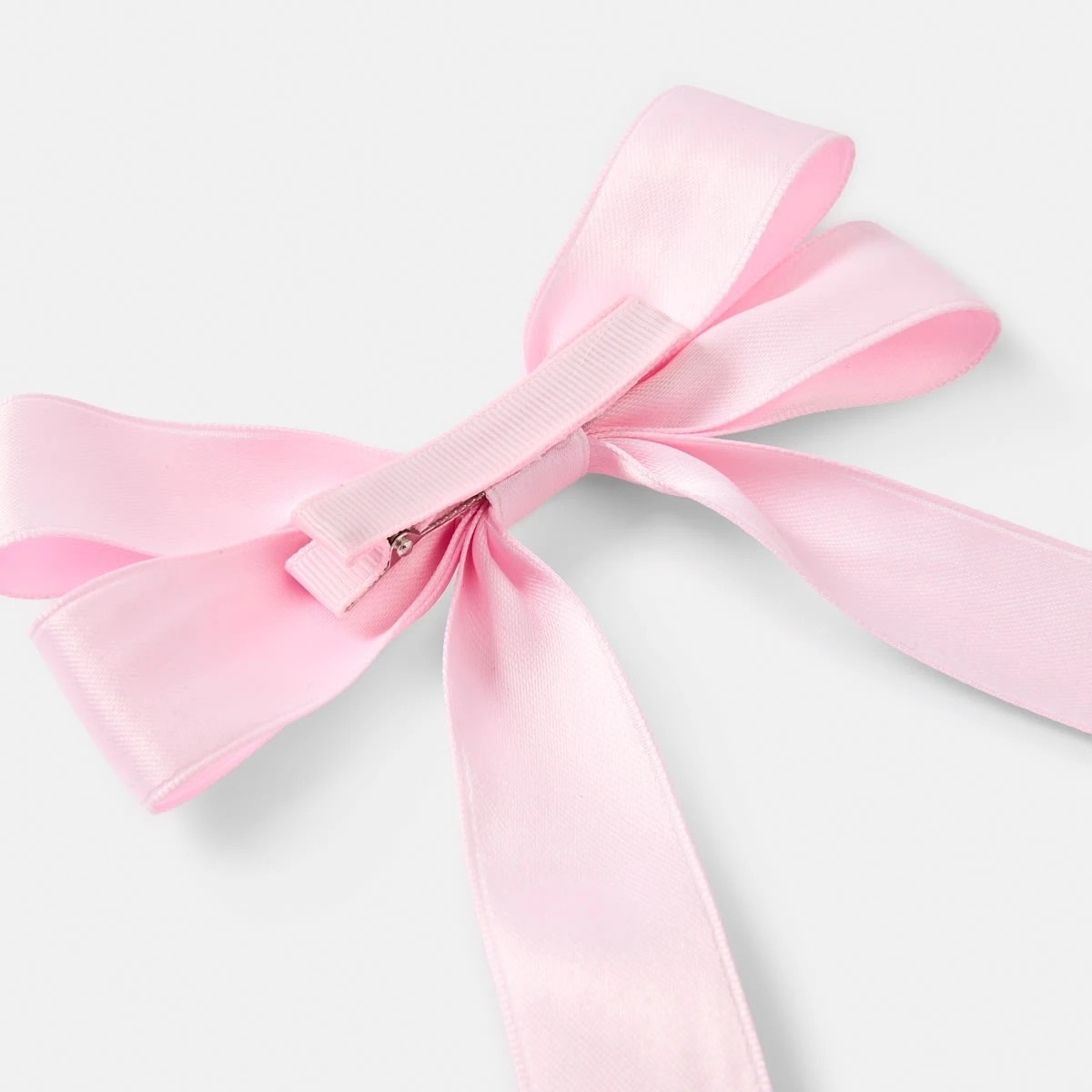 3 Pink Large Bow Hair Clip, 3 of 4