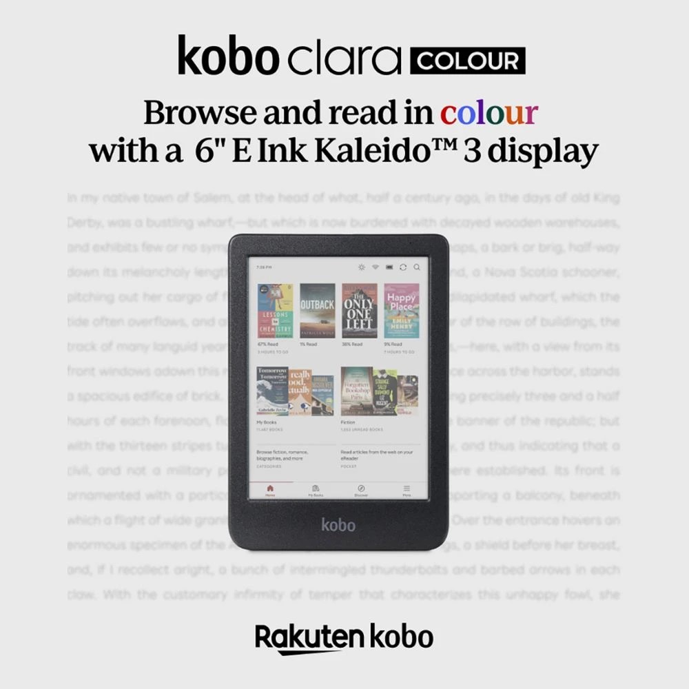 4 Kobo Clara Colour E-Reader White, 4 of 9