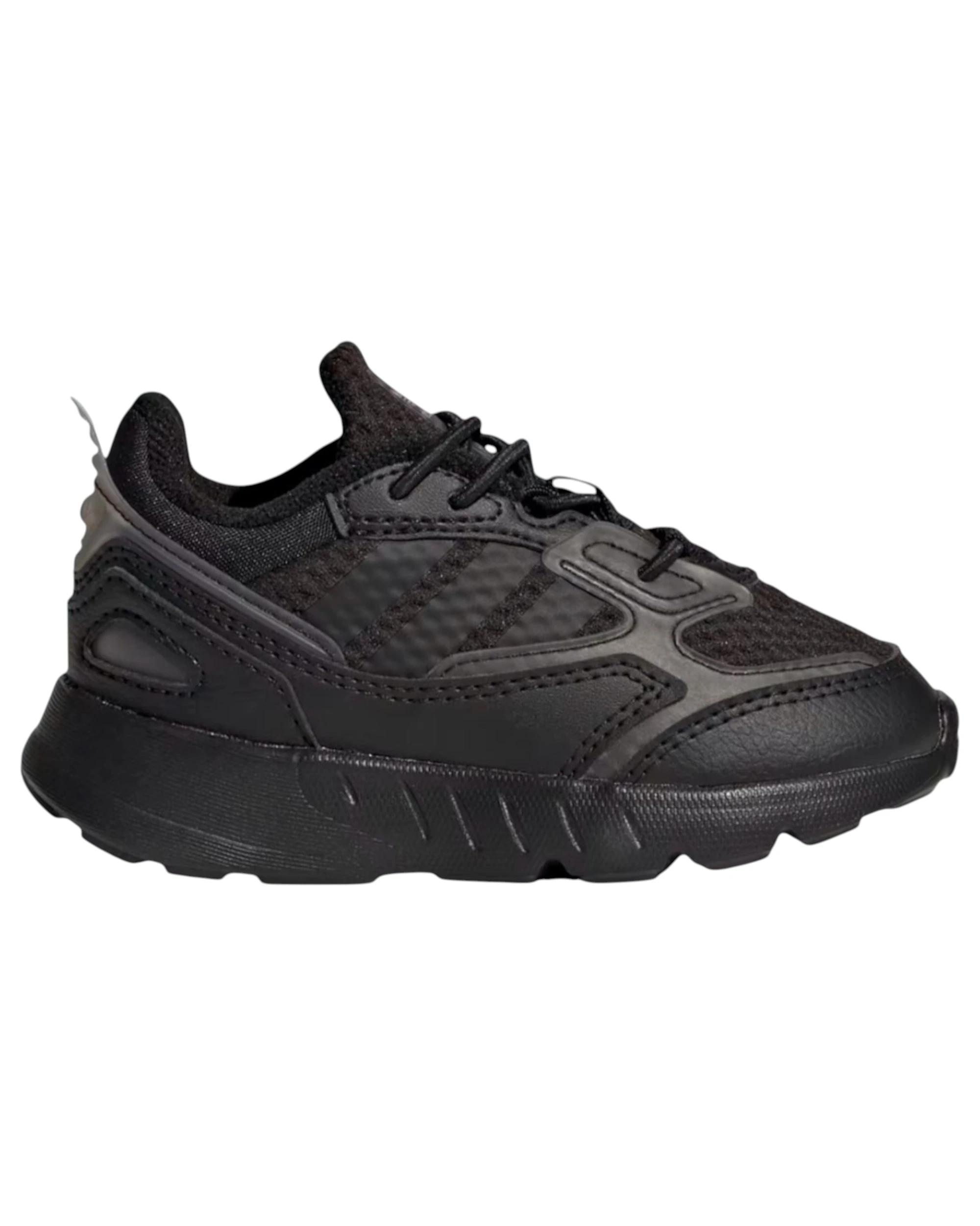 1 Adidas Originals Kids ZX 1K 2.0 Toddler Unisex Black Athletic Shoes BLACK, 1 of 4