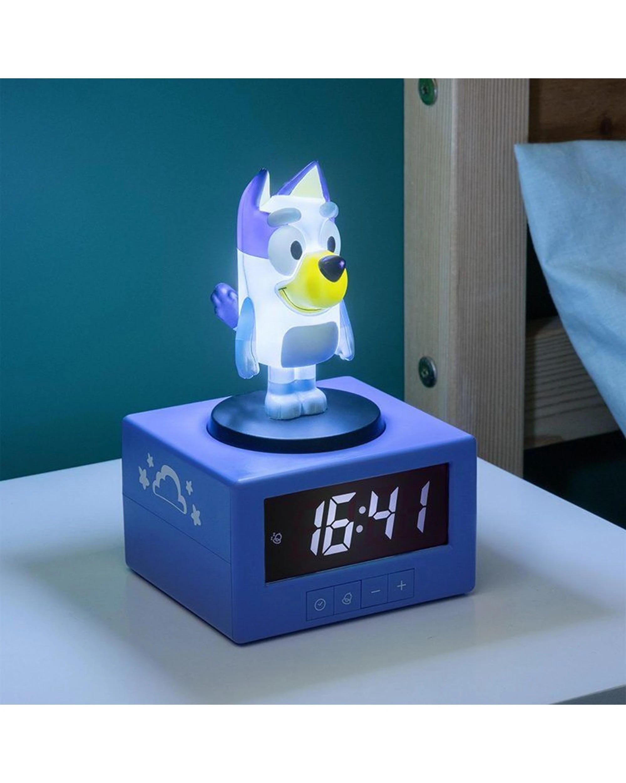 4 Paladone Bluey Icon Alarm Clock, 4 of 4
