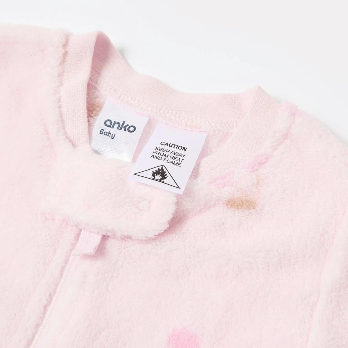 3 Fluffy Coverall Pnk Chry, 3 of 4