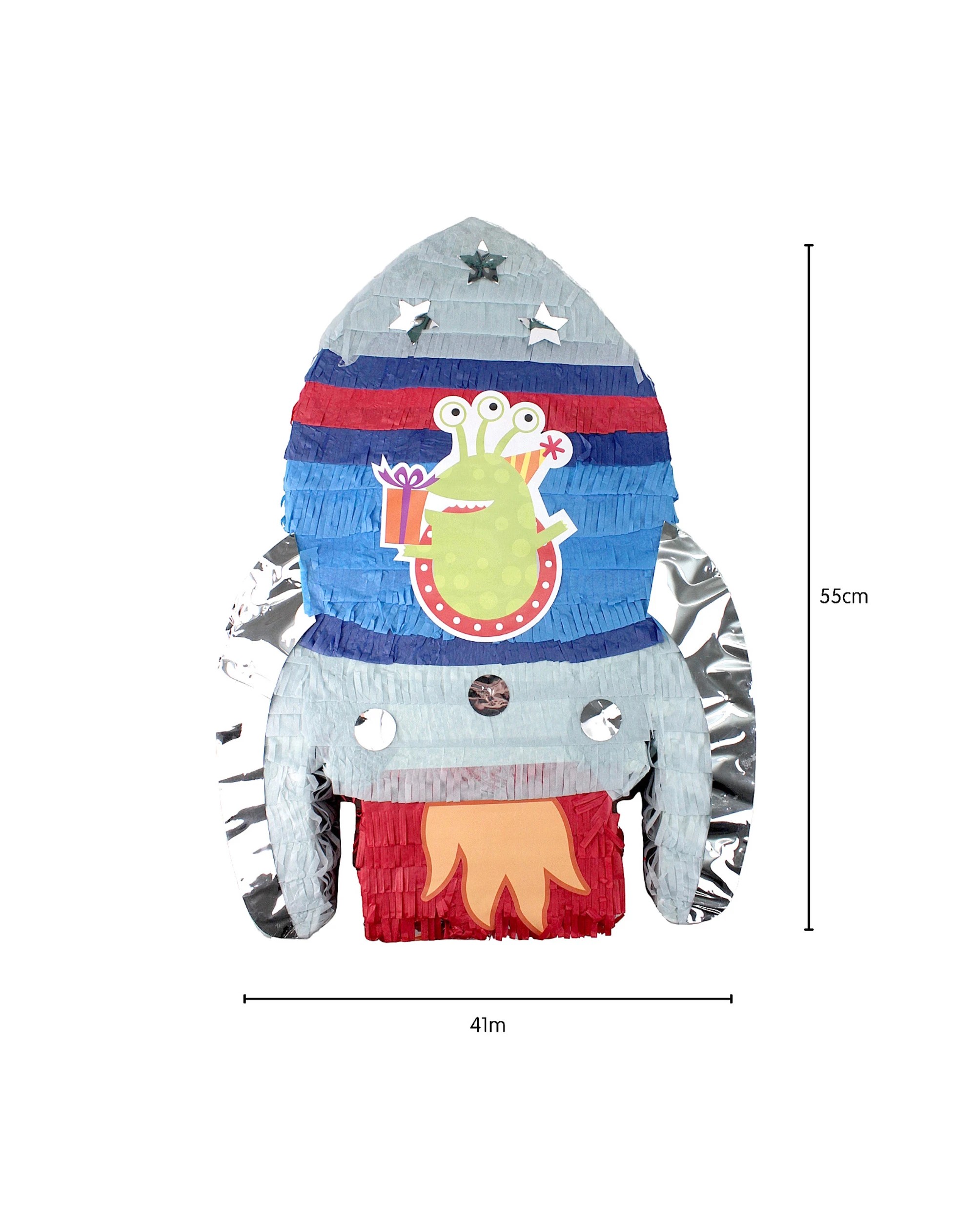 2 Anagram Alien Spaceship Pinata, 2 of 3