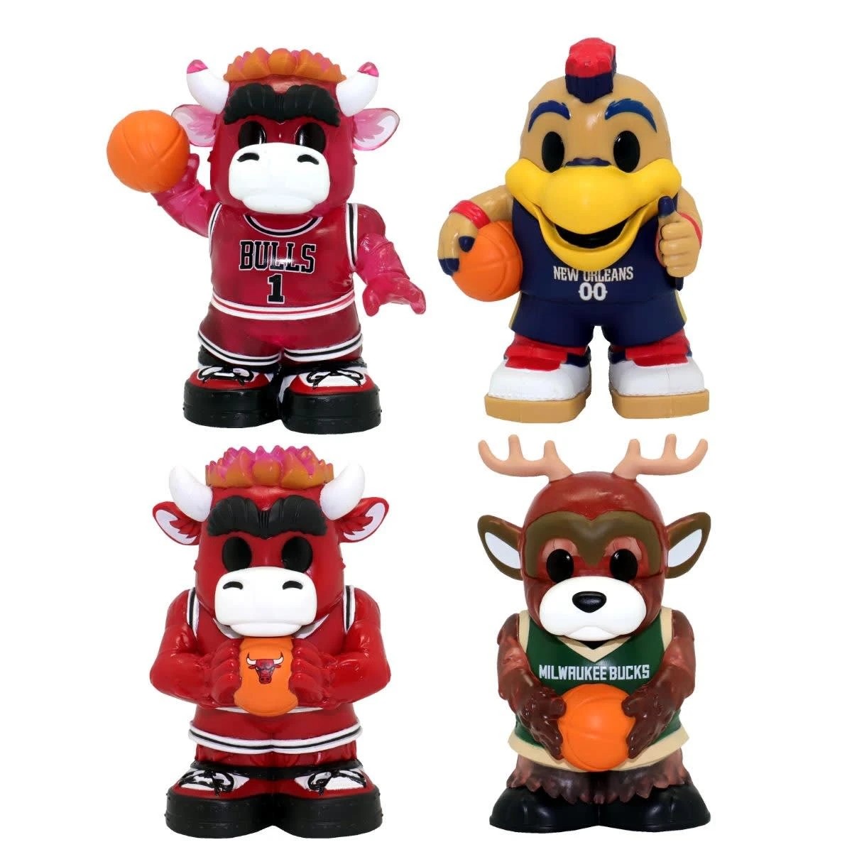4 10cm Ooshies NBA First Release Figure Collectible - Assorted, 4 of 6