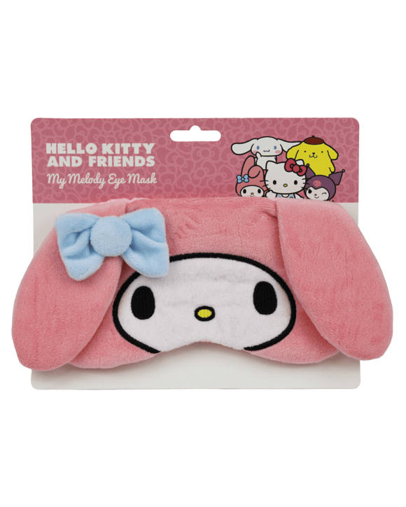 Sanrio Hello Kitty and Friends My Melody Fluffy Eye Mask - Pink