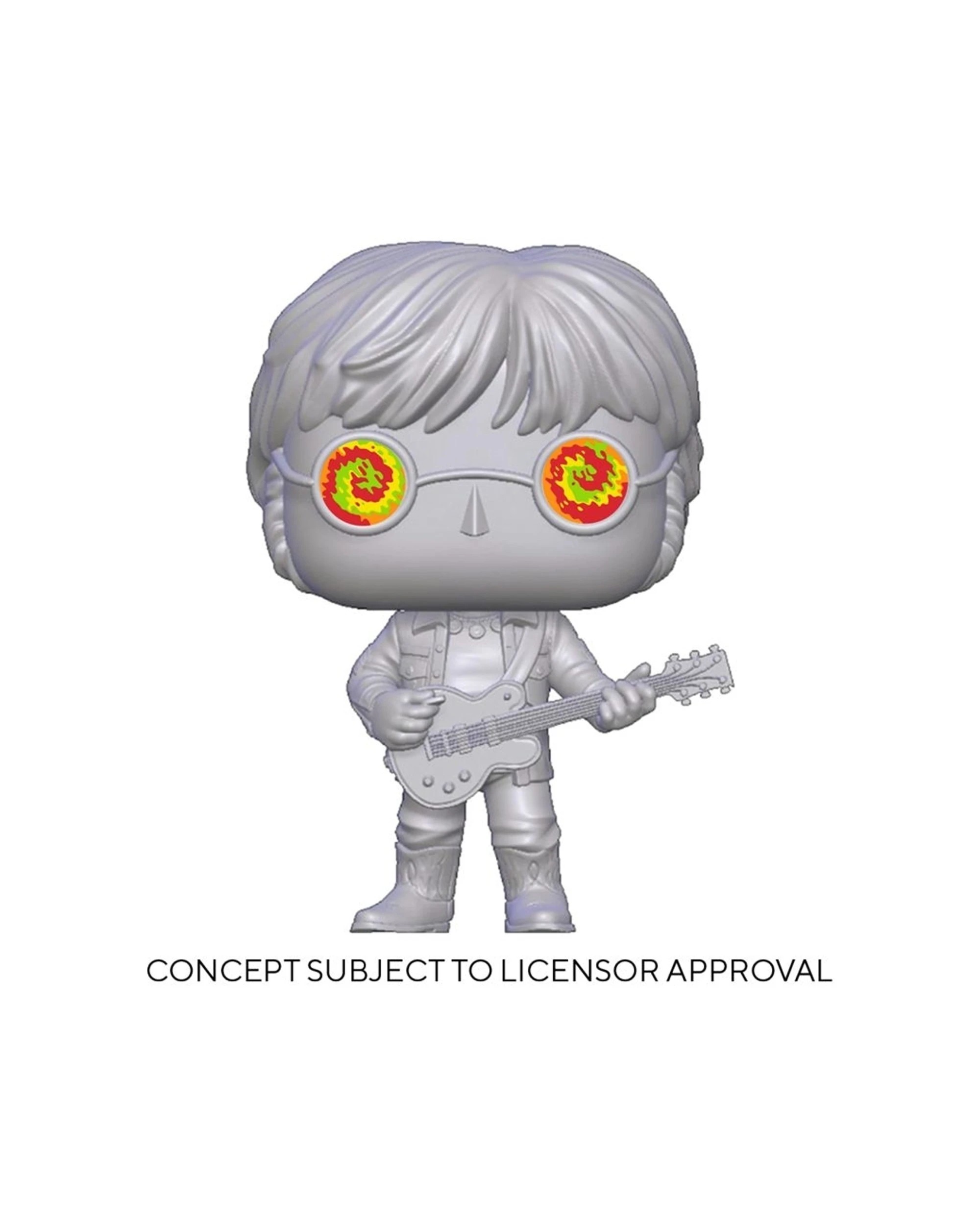 2 Pop Vinyl Figurine John Lennon - John Lennon With Shades RS 10cm Music - Silver, 2 of 3