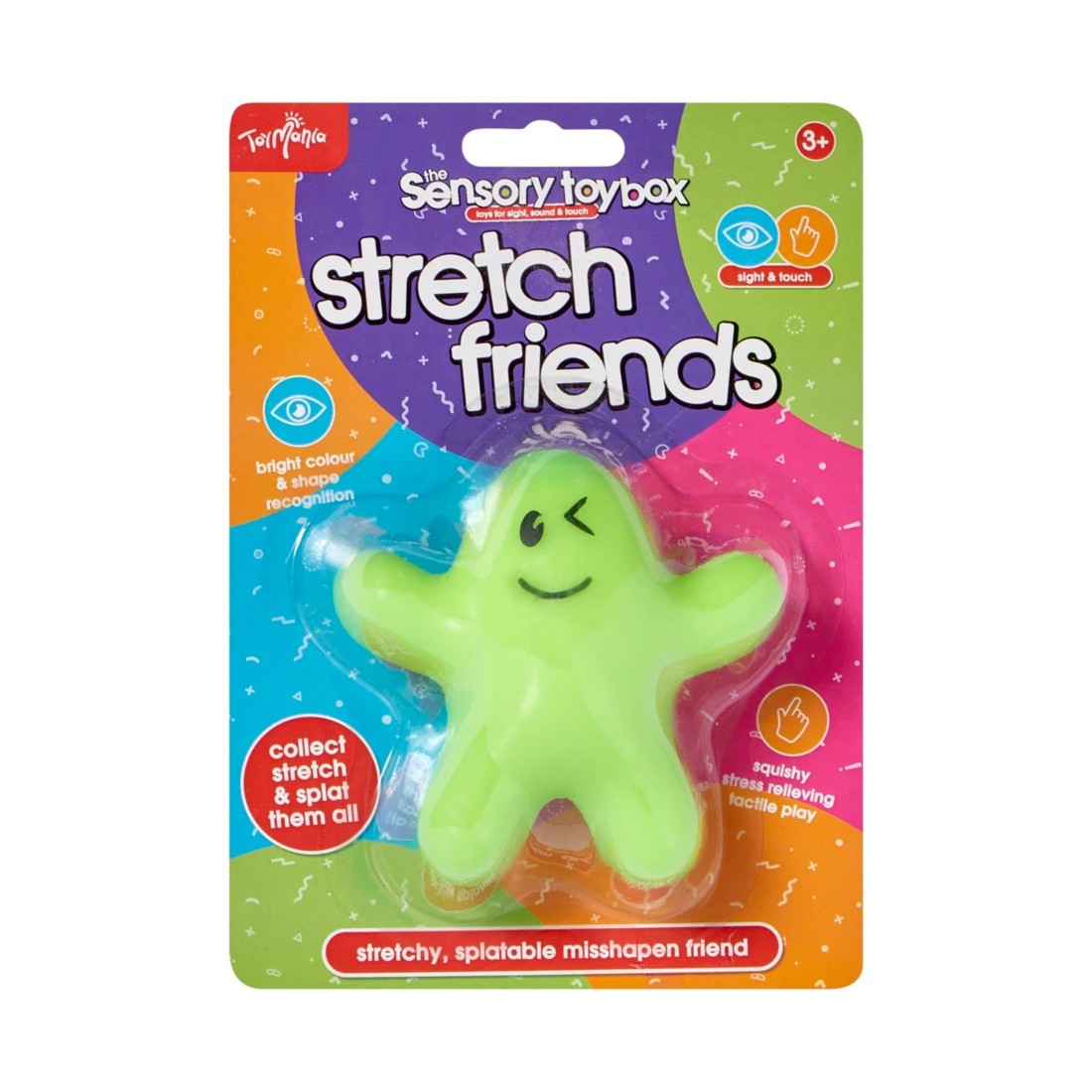 4 ToyMania The Sensory Toy Box Stretch Friends - Assorted, 4 of 9