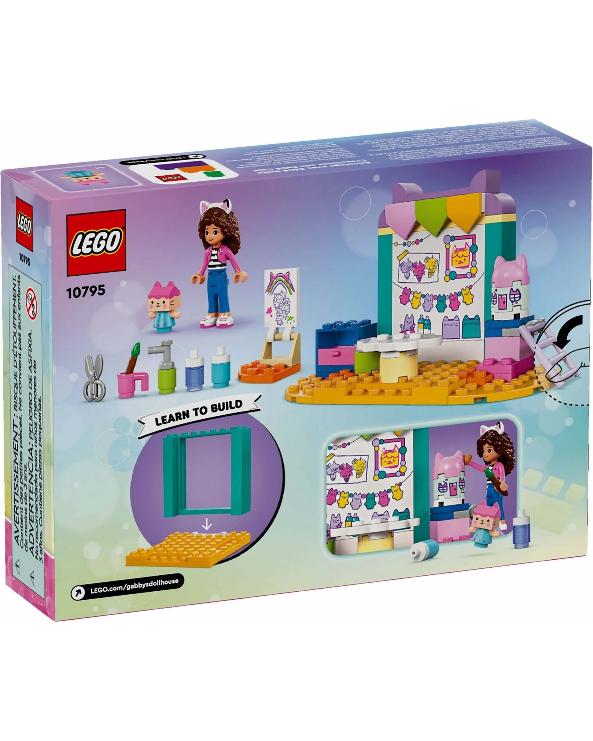 2 LEGO Gabby's Dollhouse Crafting with Baby Box 10794, 2 of 5