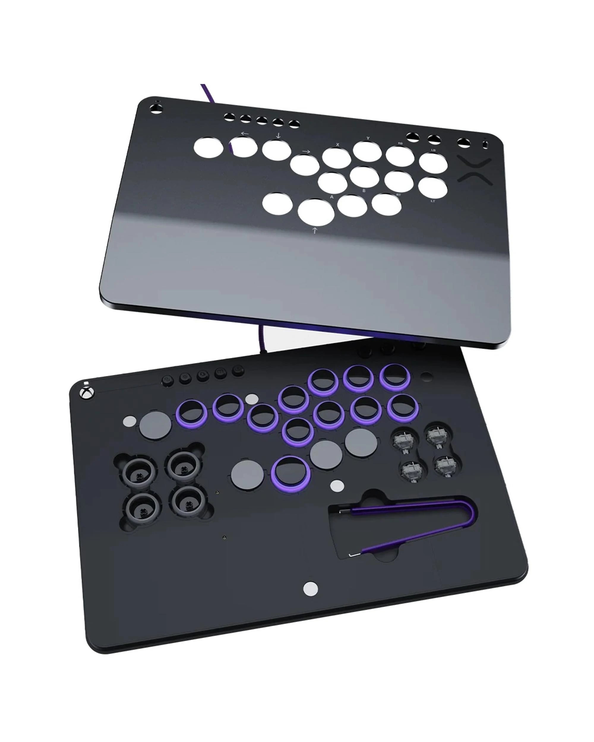 6 Victrix PRO KO Leverless Fight Stick for Xbox One, Xbox Series X/S, and PC - Black, 6 of 7