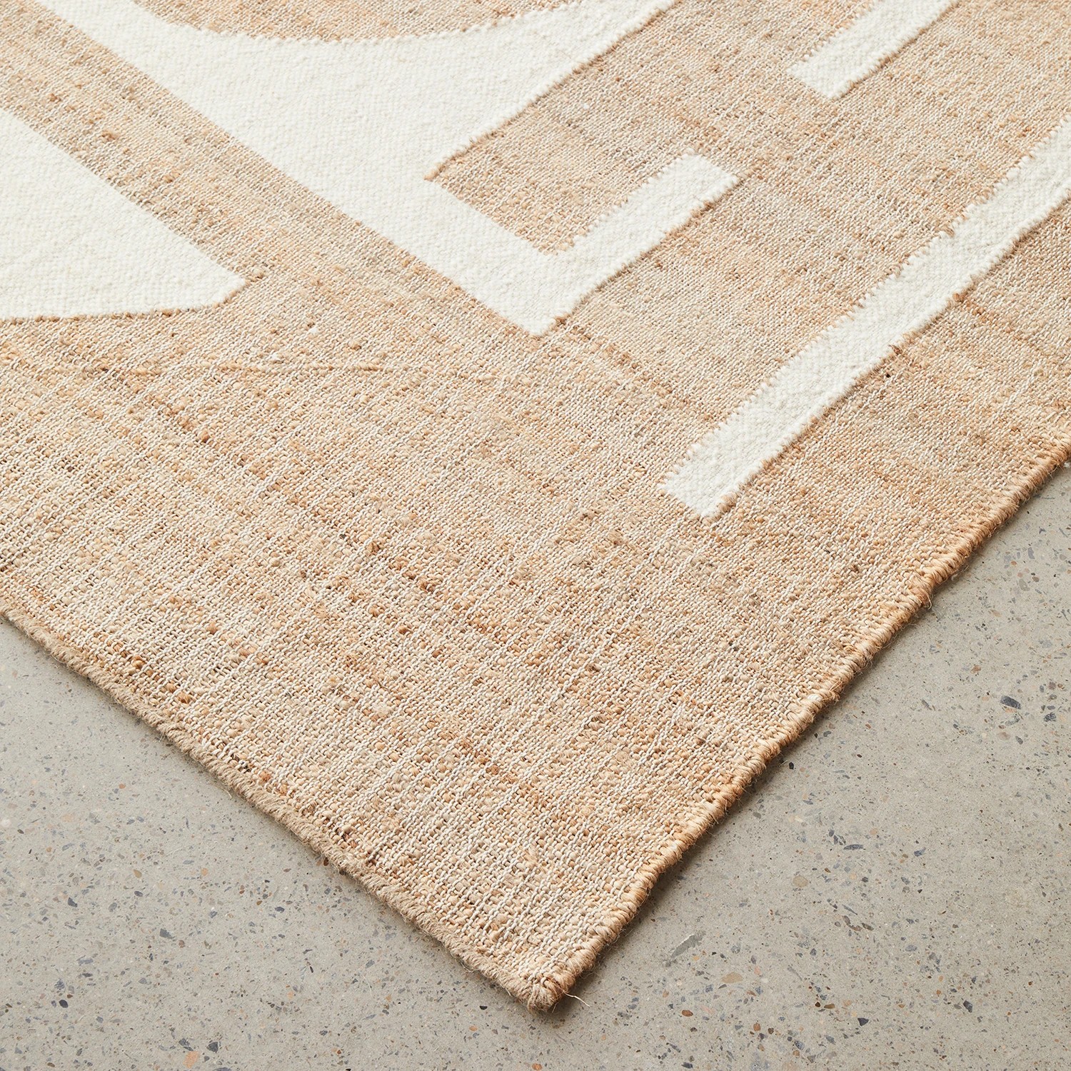 3 Common Ground Rugs Kalahari Zelda 380x280cm - Extra Large Hand Woven Wool & Jute Floor Rug - Natural, 3 of 7