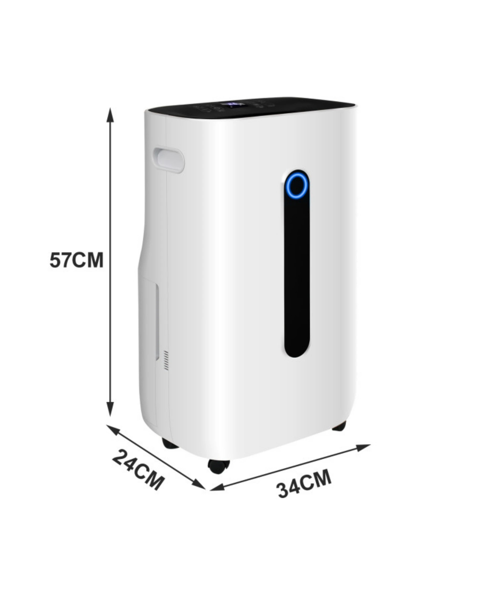 7 Yopower 25L/Day Dehumidifier for Home with 6.5L Water Tank - White, 7 of 7