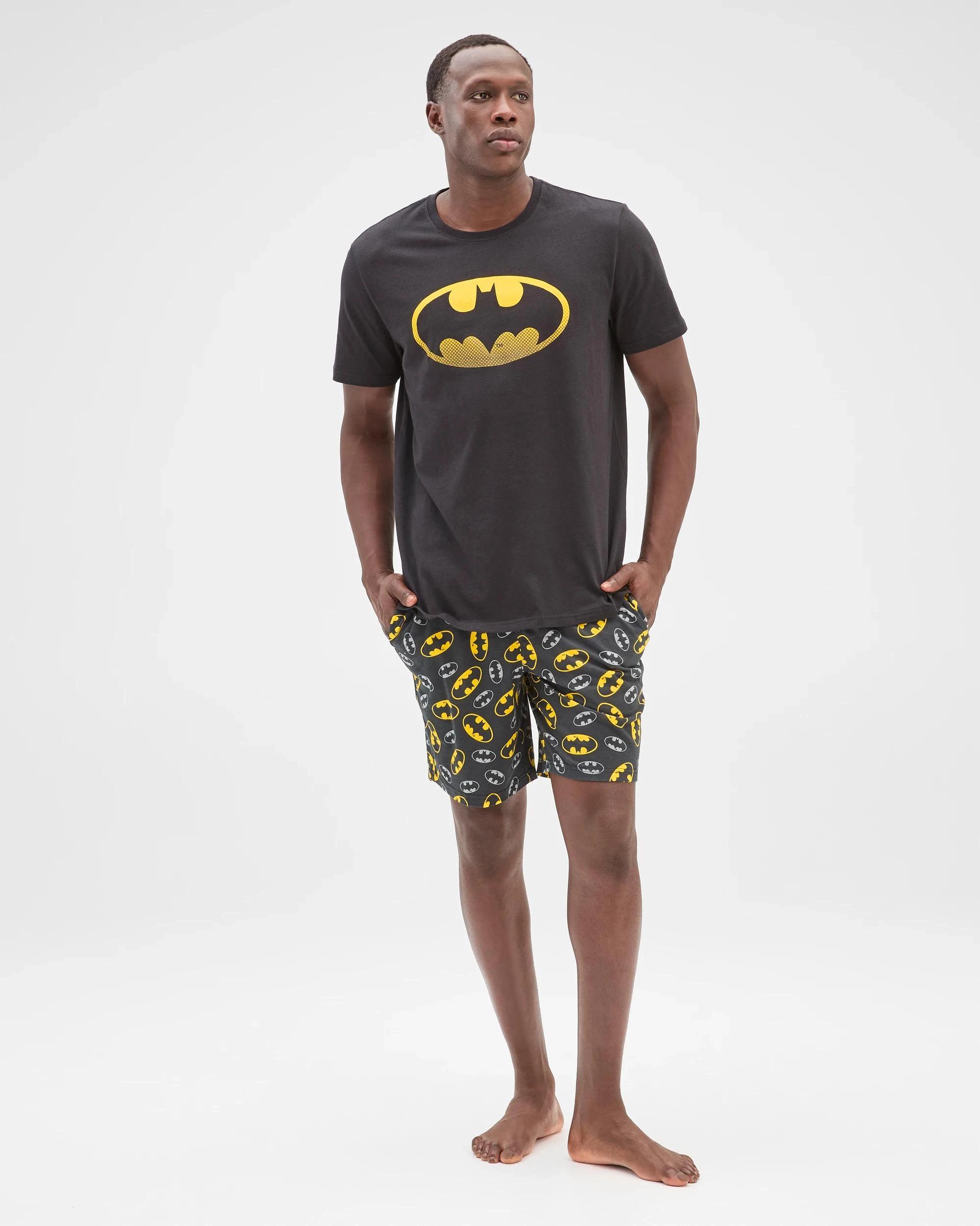 1 Swag Licensed Short Pyjama Set - Batman BLACK, 1 of 5
